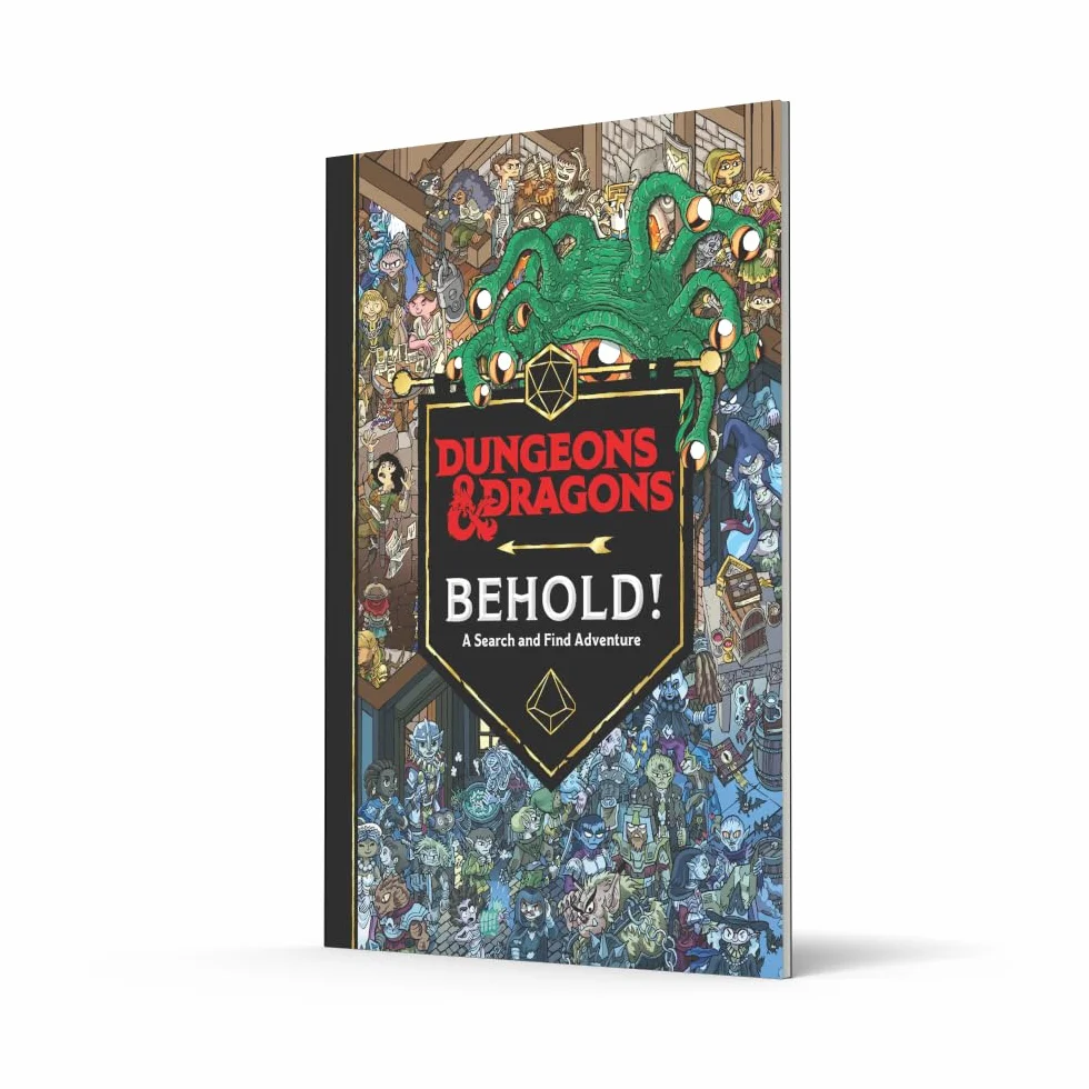 Dungeons & Dragons Behold! A Search and Find Adventure: An official gift for kids, adults, and fans of D&D and fantasy role play games