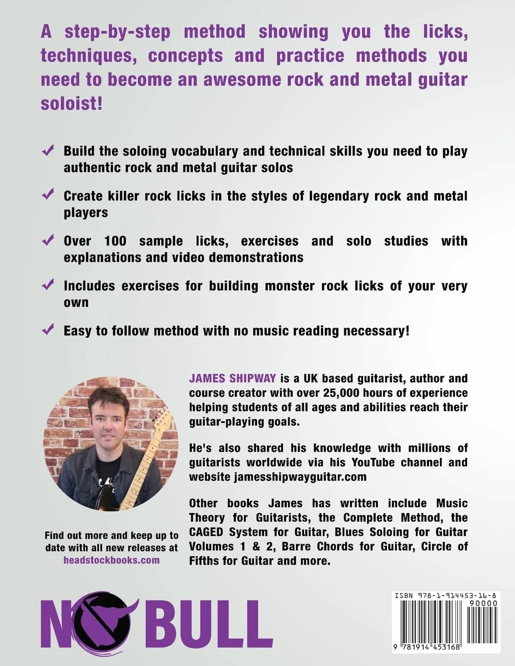 Rock Lick Method for Guitar: Master the Licks, Techniques and Concepts You Need to Become an Awesome Rock and Metal Guitarist