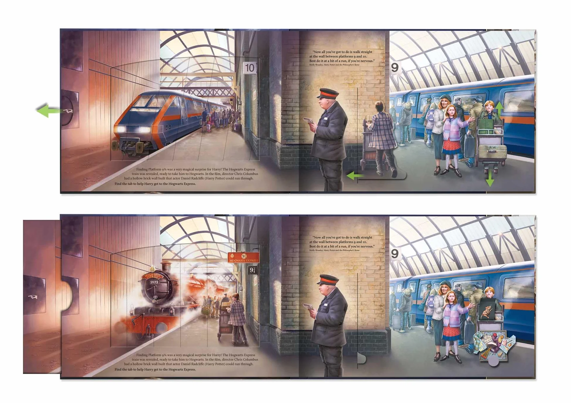 Harry Potter Journey to Hogwarts: A Magical Surprises Pop-Up Book