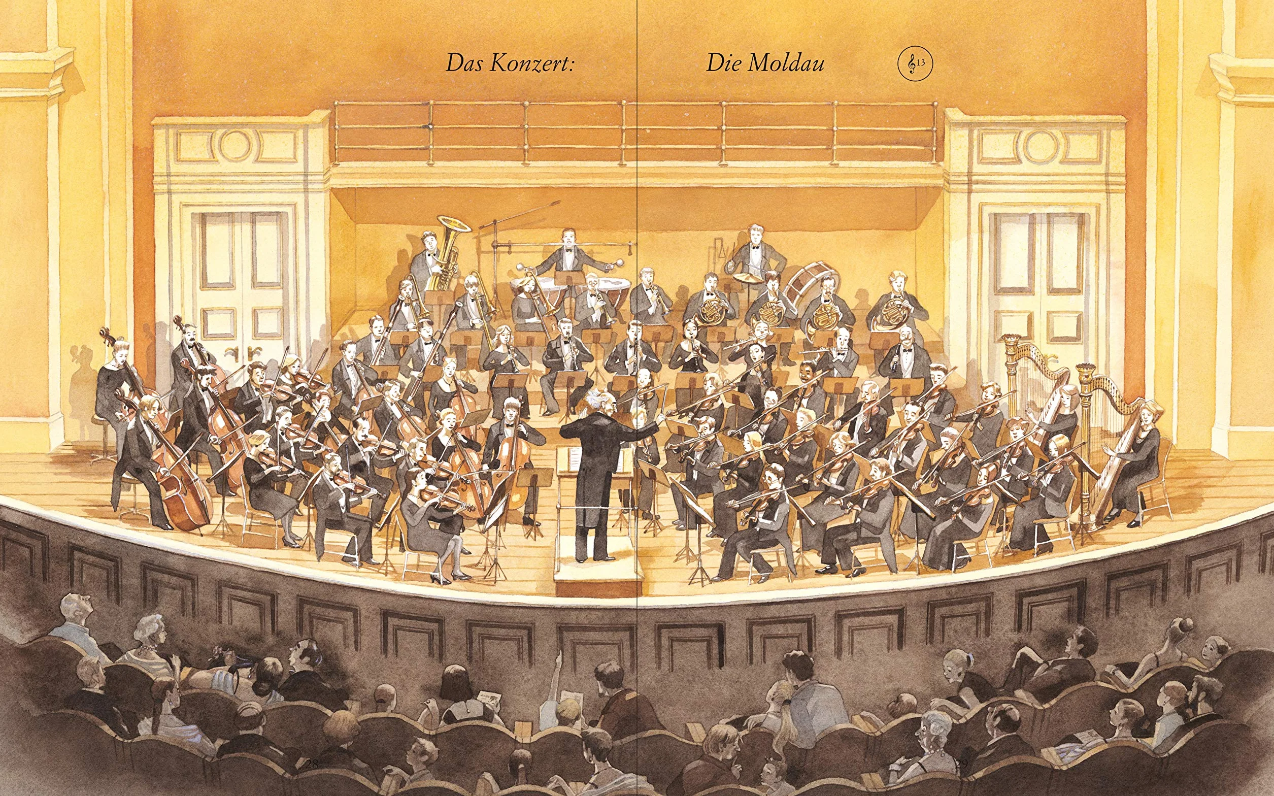 Die Moldau: Die sinfonische Dichtung von Friedrich Smetana