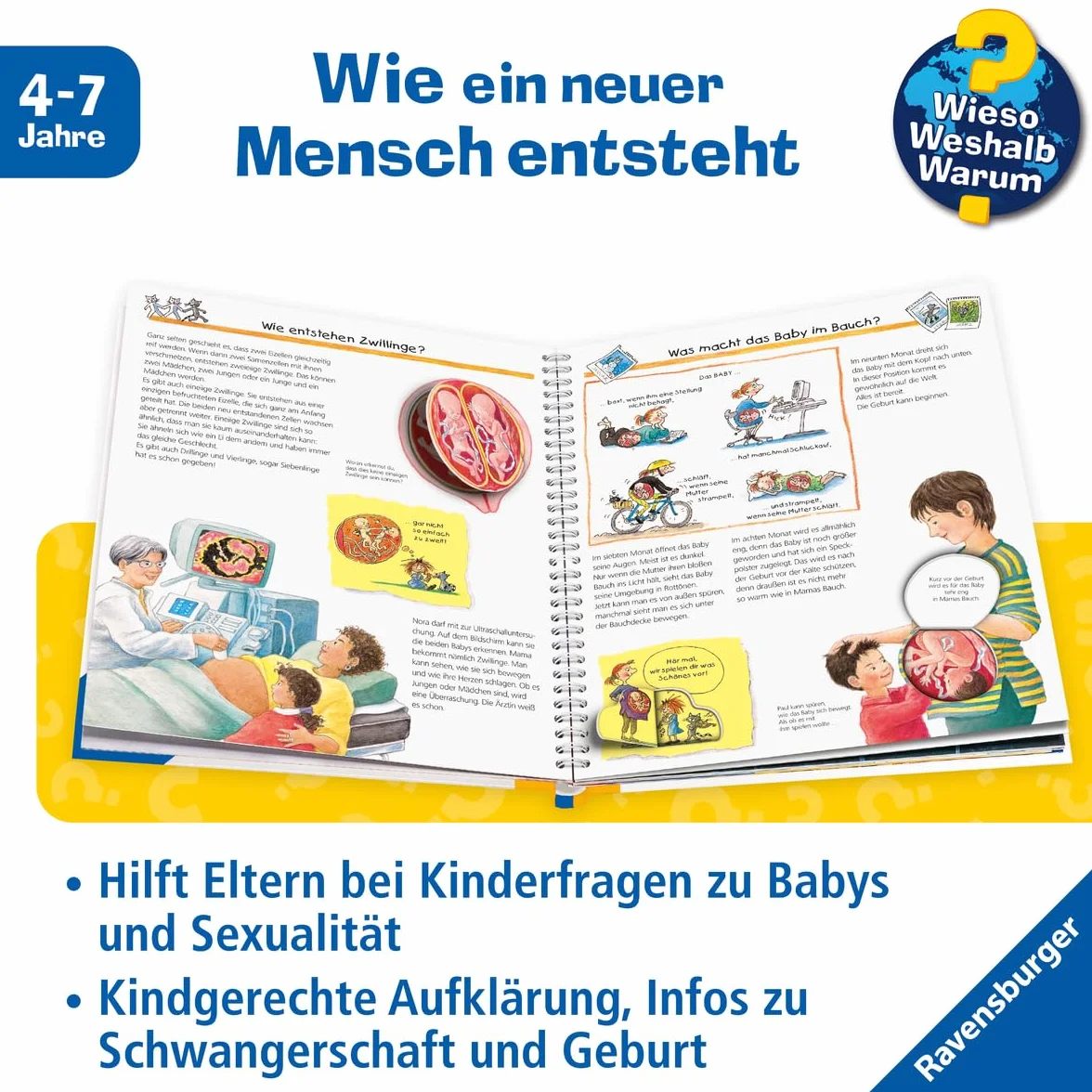 Wieso? Weshalb? Warum?, Band 13: Woher die kleinen Kinder kommen