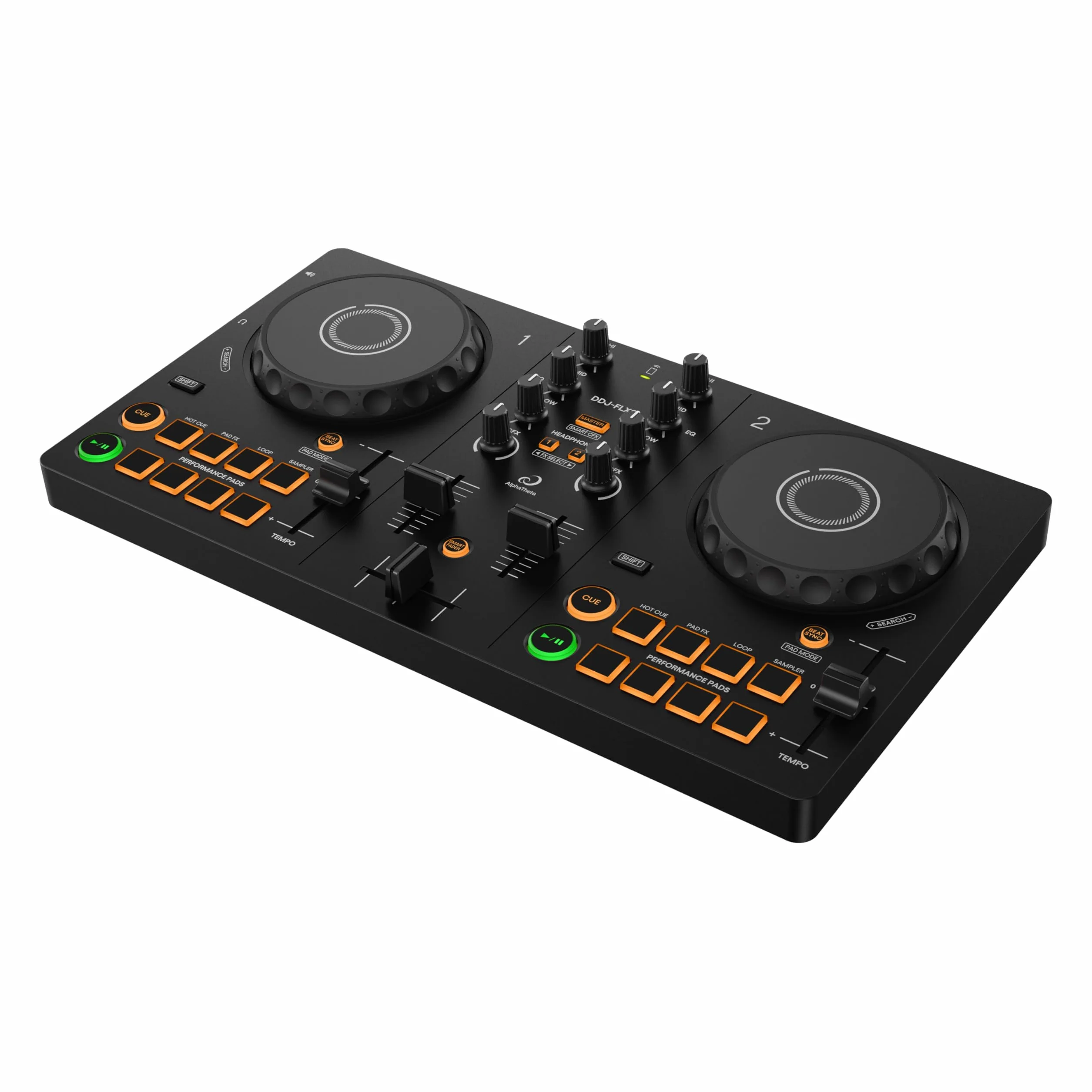 AlphaTheta DDJ-FLX2 Control ladora DJ 2 Canales