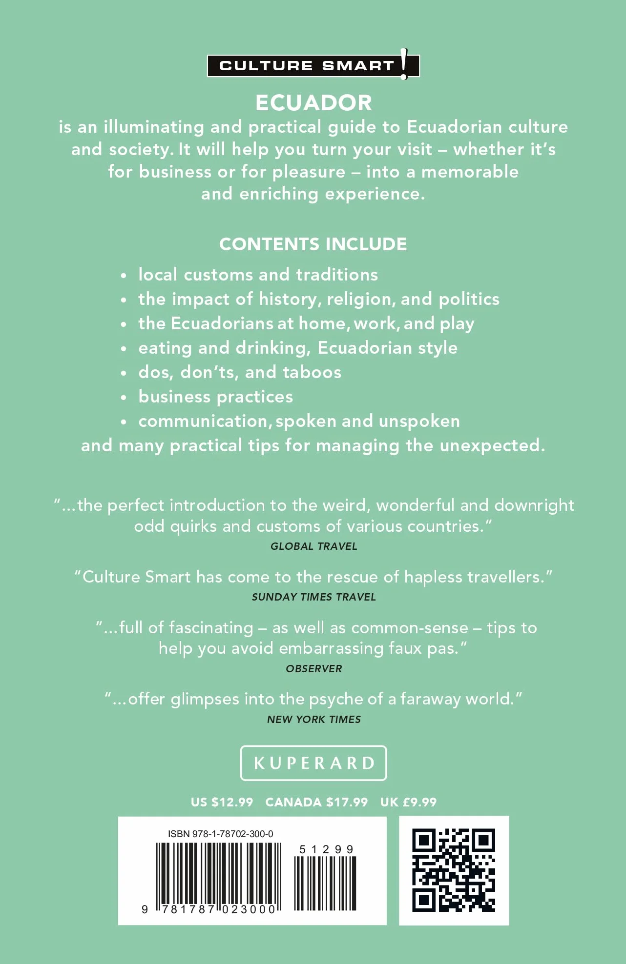 Ecuador - Culture Smart!: The Essential Guide to Customs & Culture