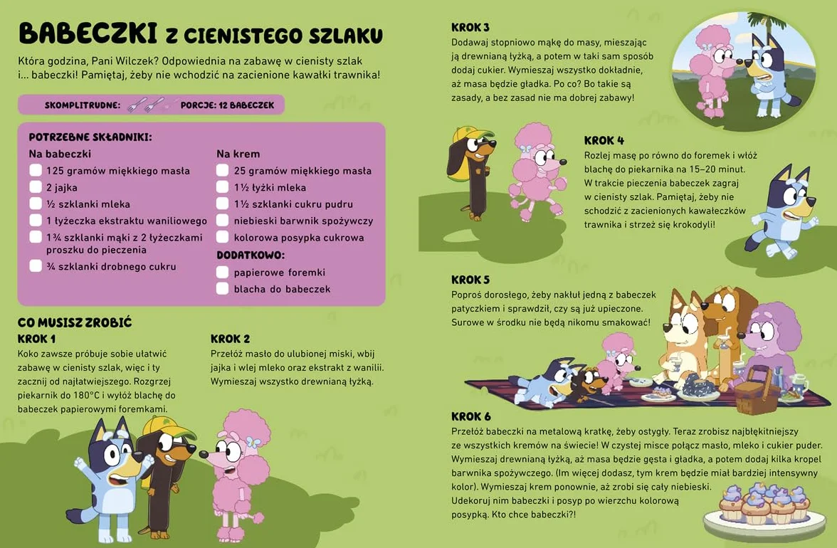 Bluey i Bingo. Książka kucharska Wytwornej Restauracji