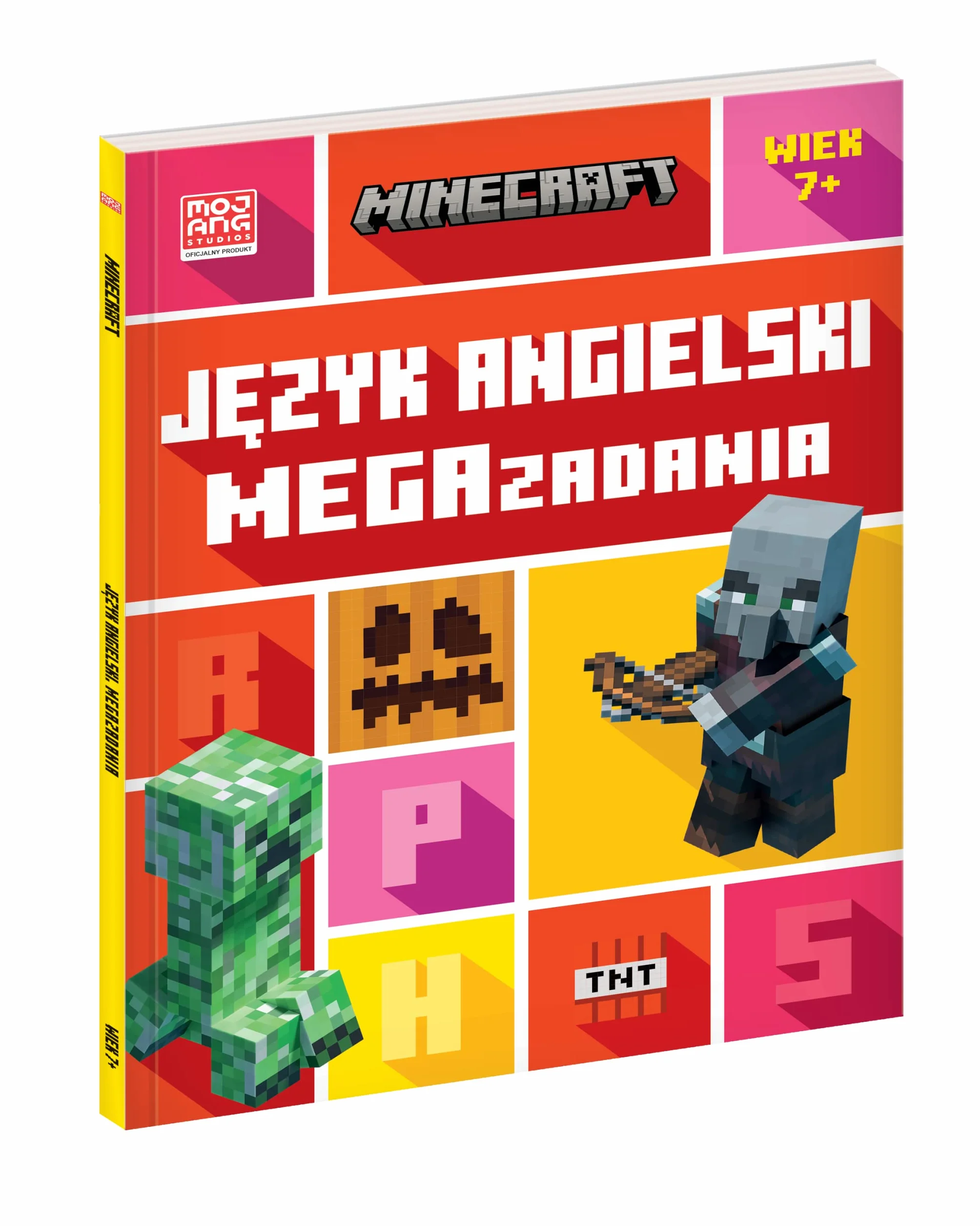 Minecraft. Język angielski. Megazadania 7+