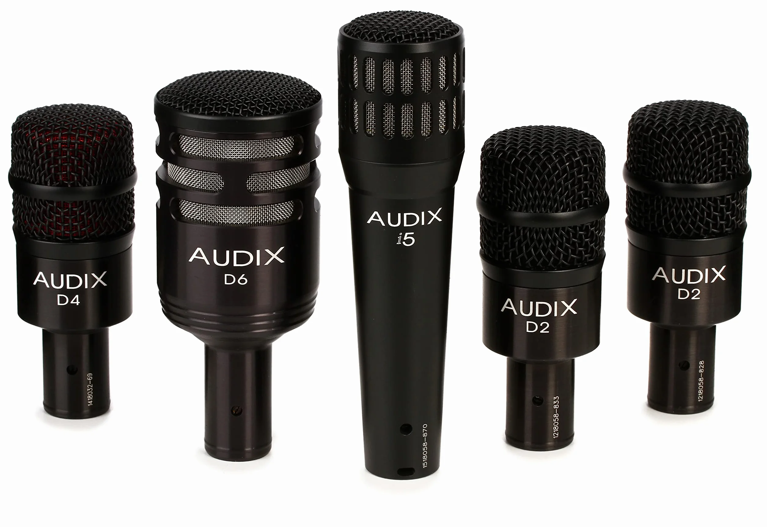 Audix DP-5-A zestaw mikrofonowy do zestawów perkusyjnych z 5 mikrofonami i akcesoriami
