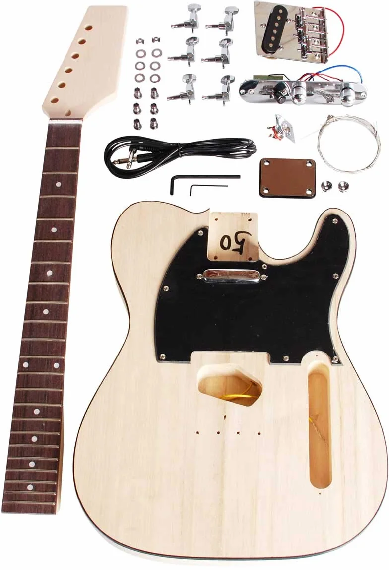 Beaton DIY-TL-12 Gitara elektryczna - zrób to sam - projekt "Tele"