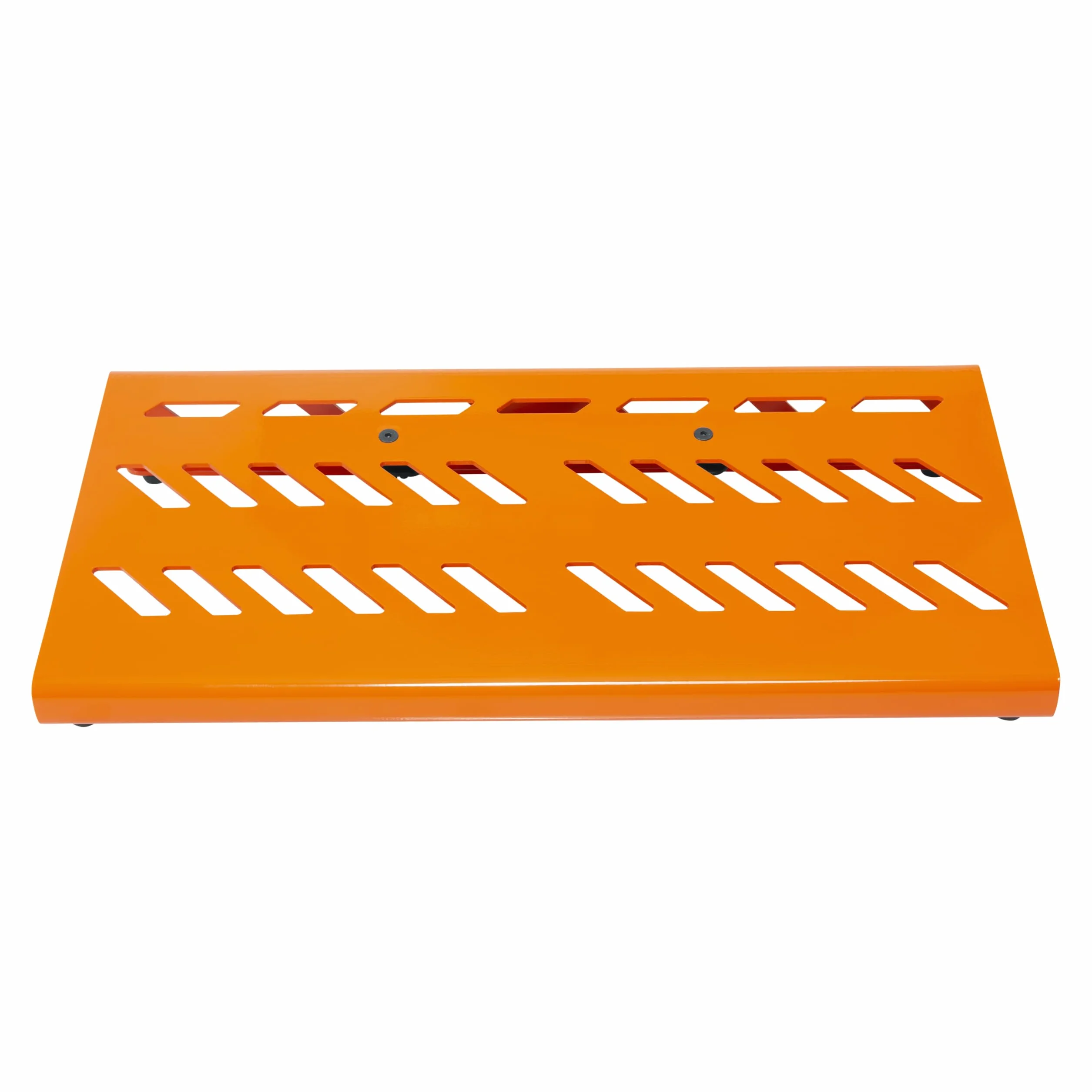 Gator Aluminiowa tablica na pedały gitarowe z torbą do przenoszenia; duża: 60,3 cm x 27,1 cm | Pomarańczowa (GPB-BAK-OR)