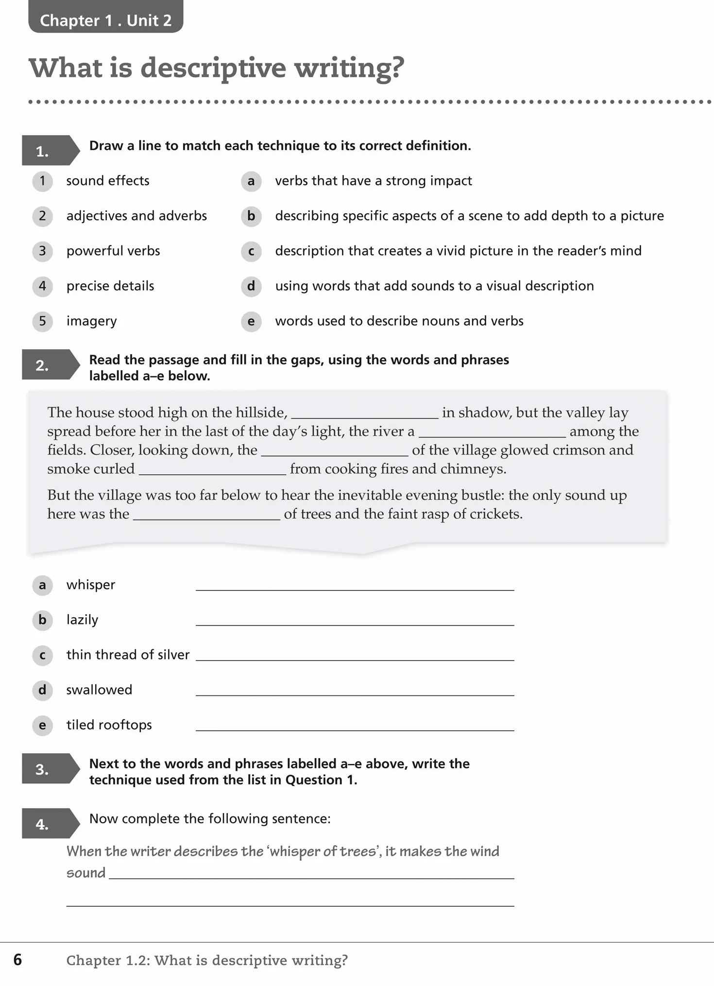Lower Secondary English Workbook: Stage 7