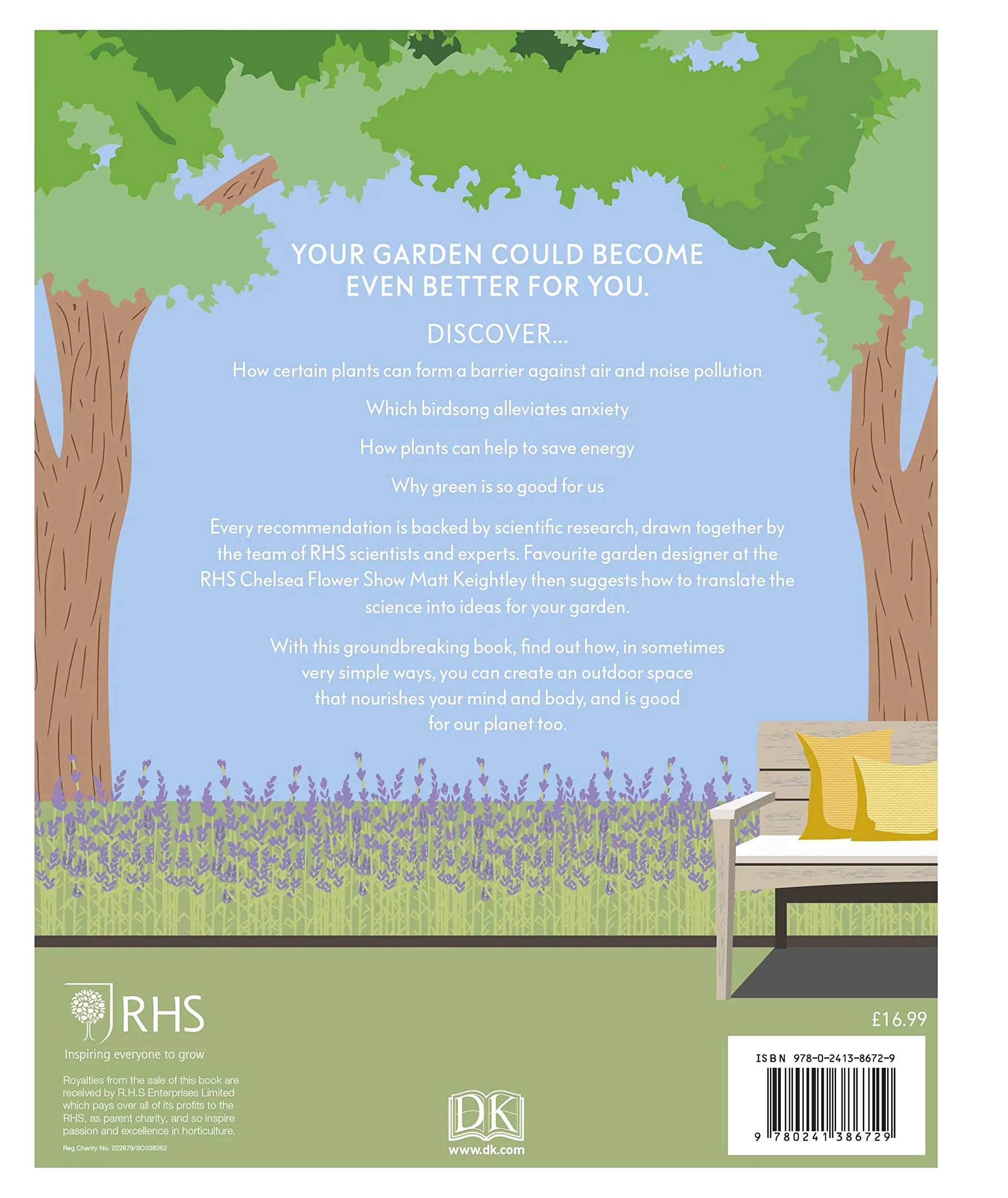 RHS Your Wellbeing Garden: How to Make Your Garden Good for You - Science, Design, Practice
