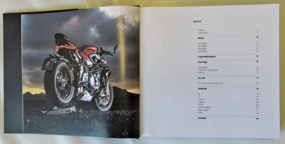Mv Agusta motorcycle art. The new era