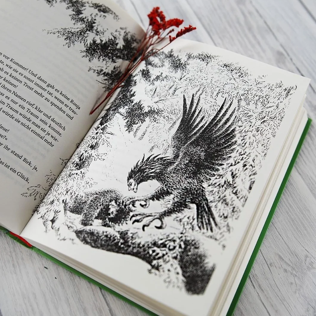 Ronja, Räubertochter: Astrid Lindgren Kinderbuch-Klassiker. Die Abenteuer-Geschichten der Räubertochter über Freundschaft und die Liebe zur Natur. Oetinger Kinderbuch mit Original-Illustrationen ab 9