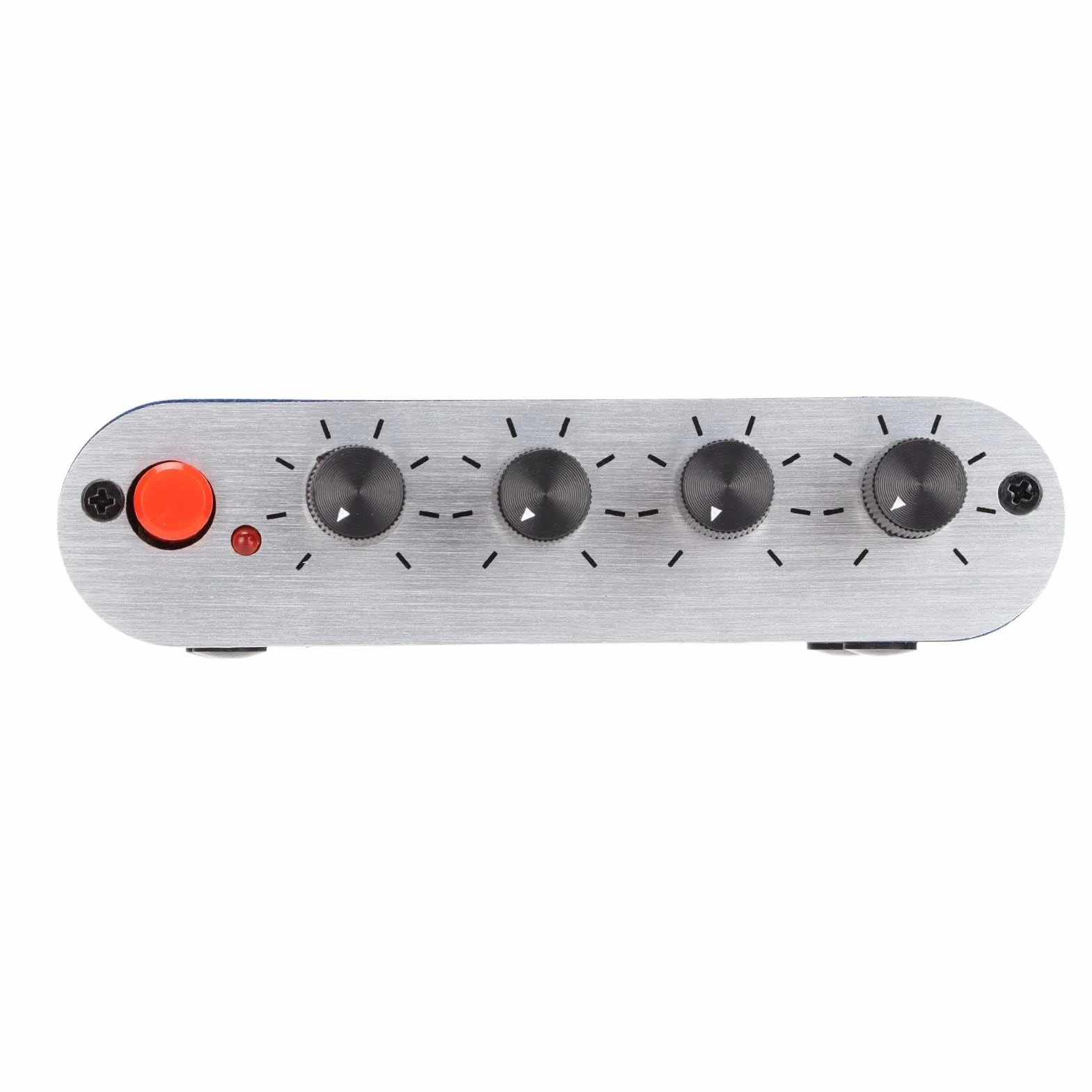 Mini Mix 4-kanałowy Mikser Stereofoniczny, Mini Mikser Stereofoniczny 4 w 1 Wyjście Regulacja Głośności Wzmacniacz Wyboru Dźwięku 3,5 Mm na PC Laptop Słuchawki