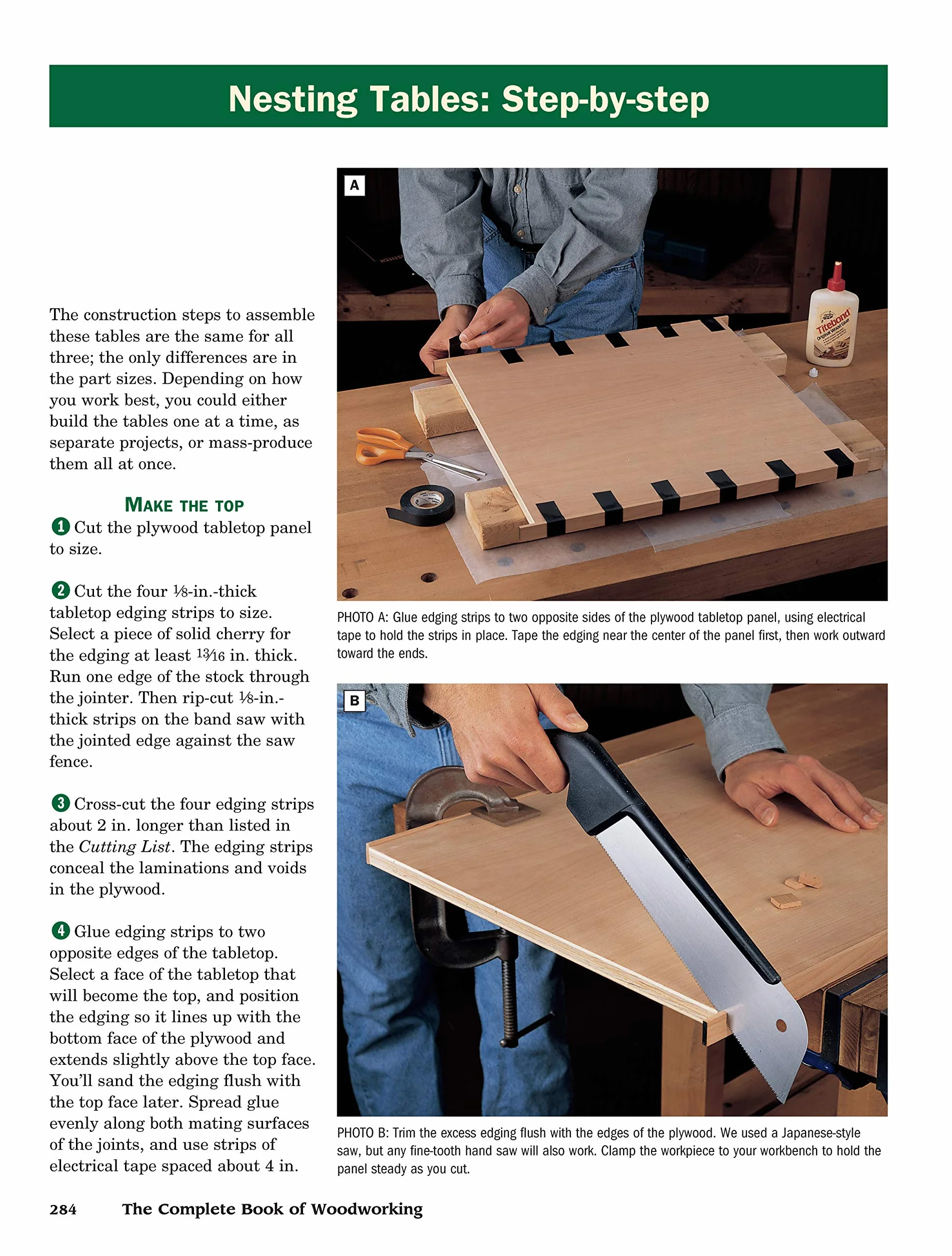 The Complete Book of Woodworking: Step-By-Step Guide to Essential Woodworking Skills, Techniques, Tools and Tips