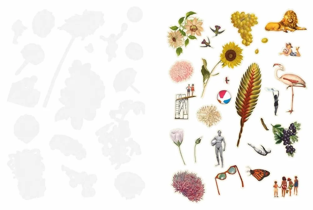 Four Seasons Collage Kit /anglais: Create Four Elegant Collages with the Images in This Surprising Kit