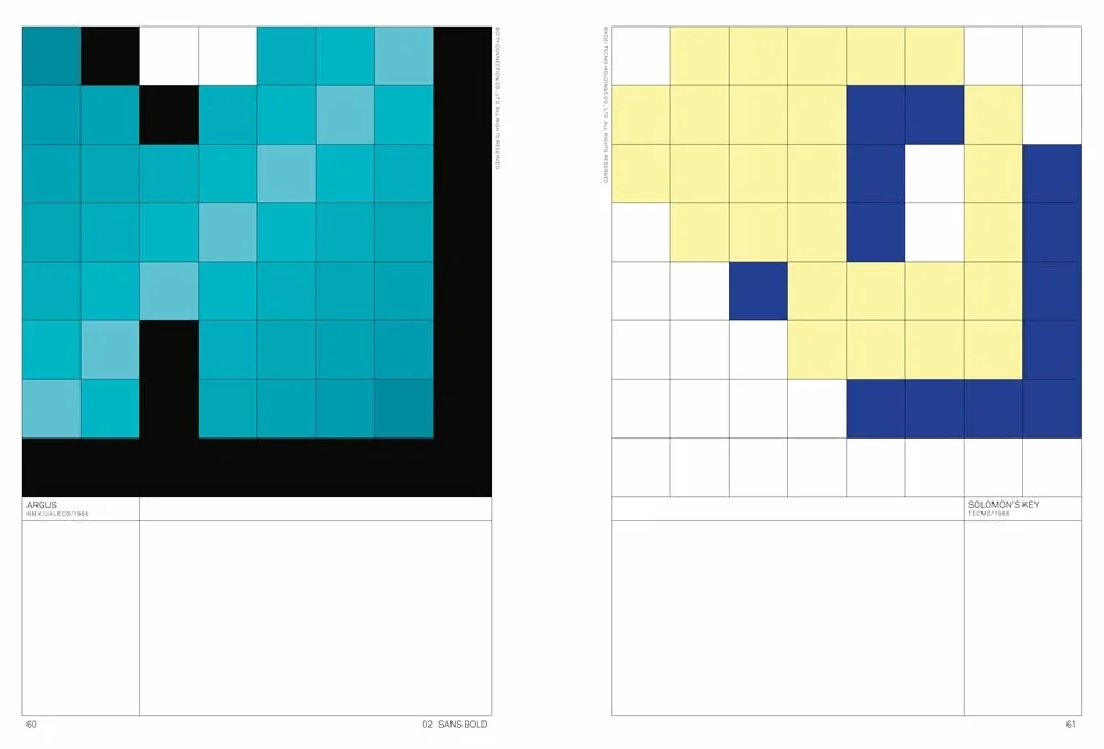 Arcade Game Typography: The Art of Pixel Type