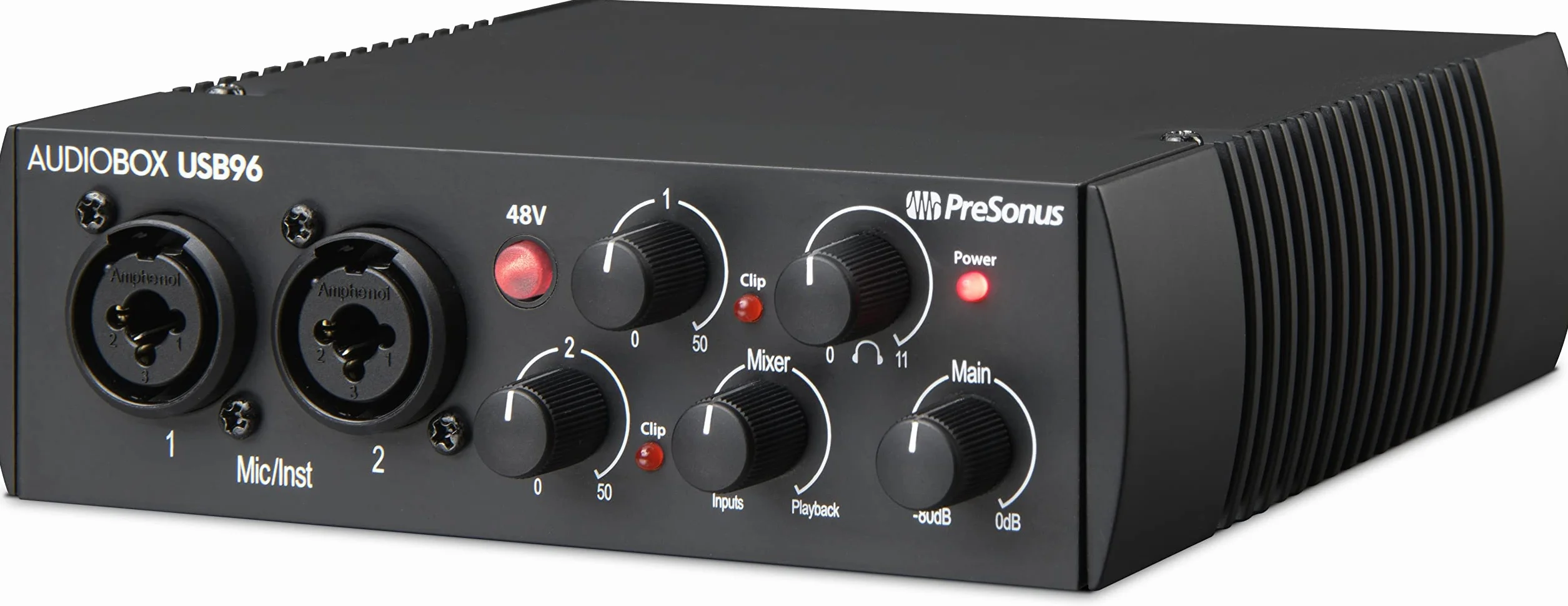 Presonus AUDIOBOX 96K 25TH Interfejs Audio, Czarny, 24 bitów / 96 kHz
