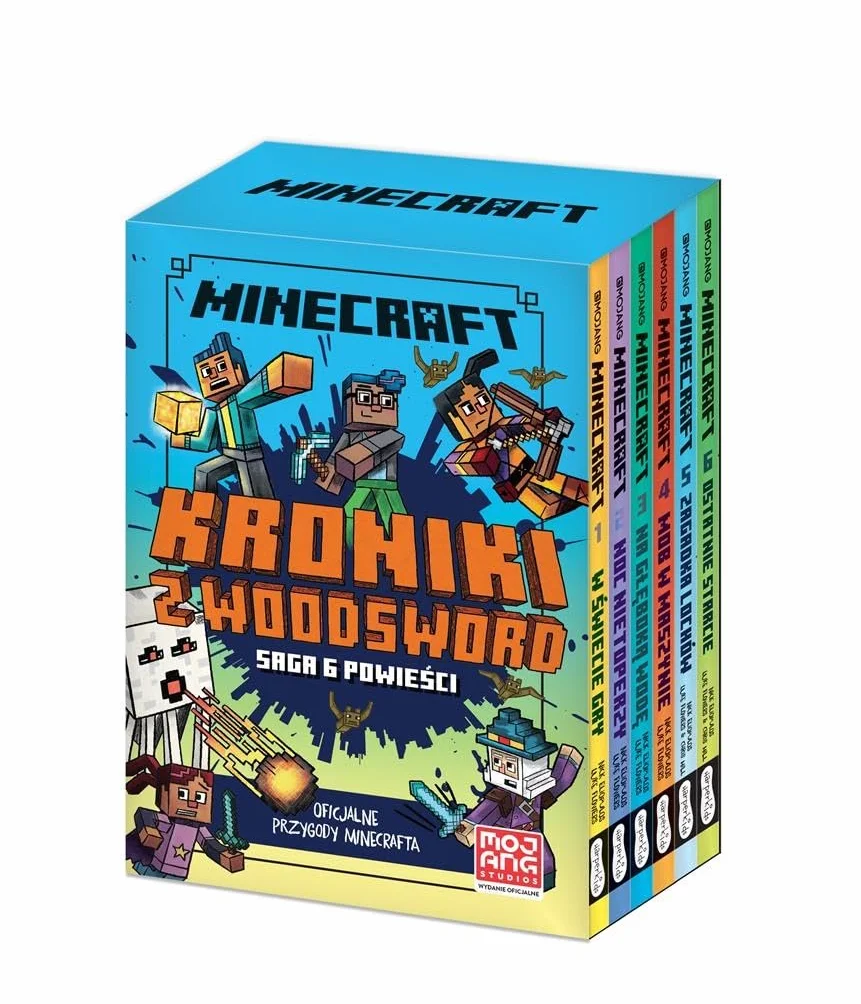 Minecraft. Kroniki z Woodsword. Saga 6 powieści