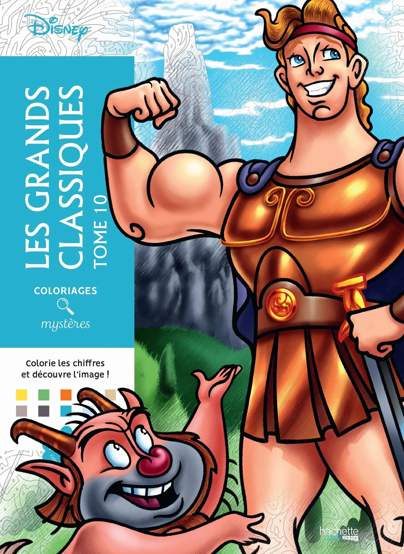 Coloriages mystères Disney - Les Grands classiques Tome 10