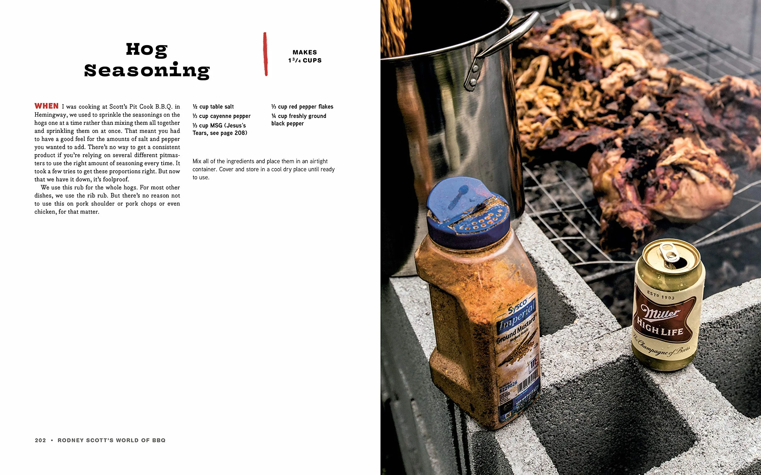 Rodney Scott's World of BBQ: Every Day Is a Good Day: A Cookbook