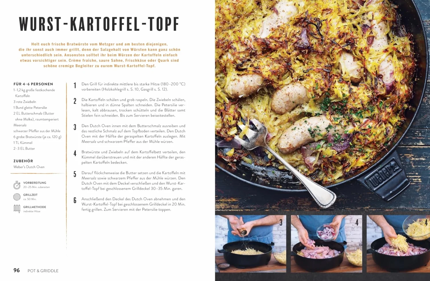 Weber's Dutch Oven und Plancha: Outdoor Küche für Grillfans - Grill-Rezepte für jede Jahreszeit