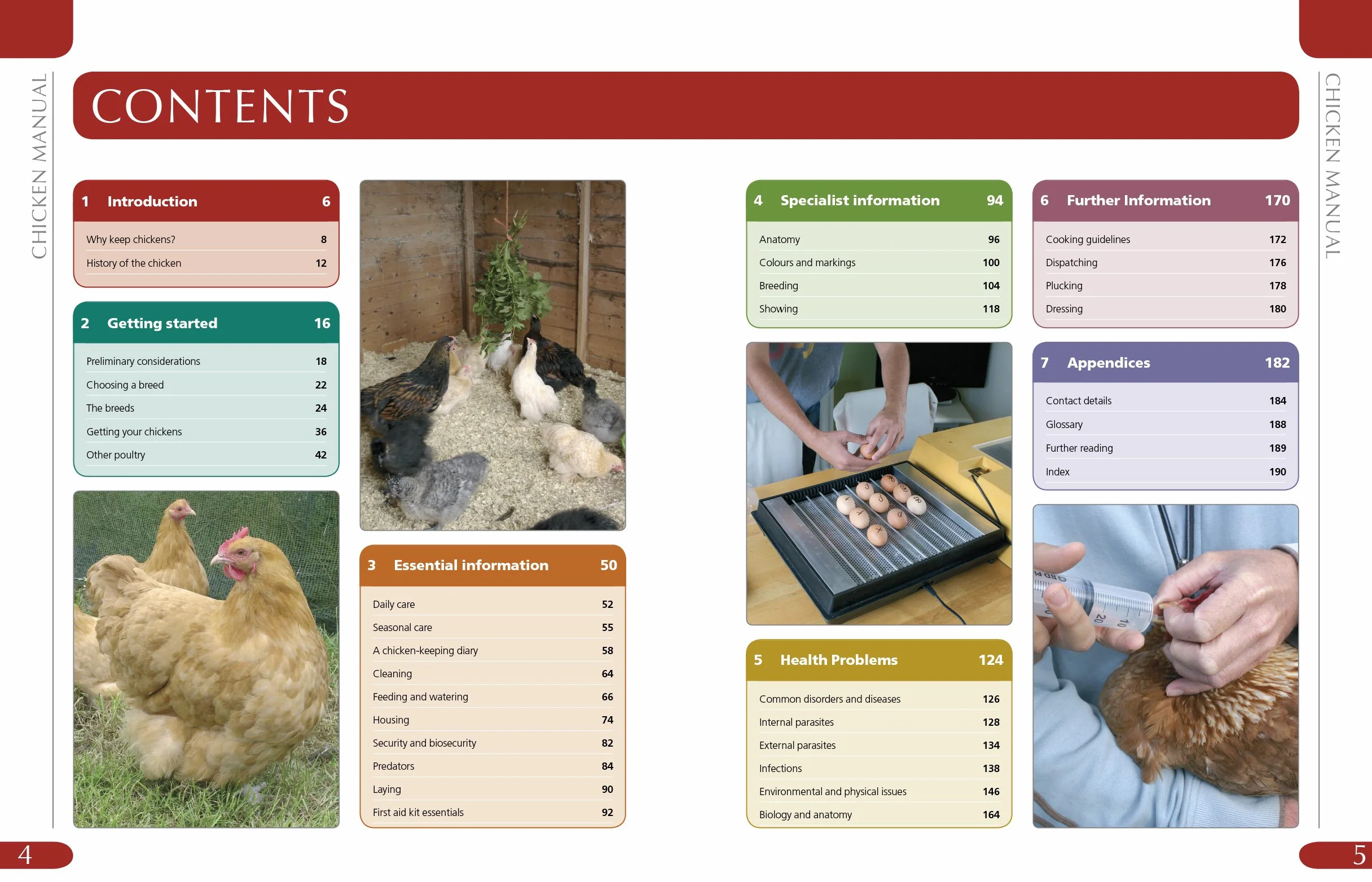 Chicken Manual: The complete step-by-step guide to keeping chickens