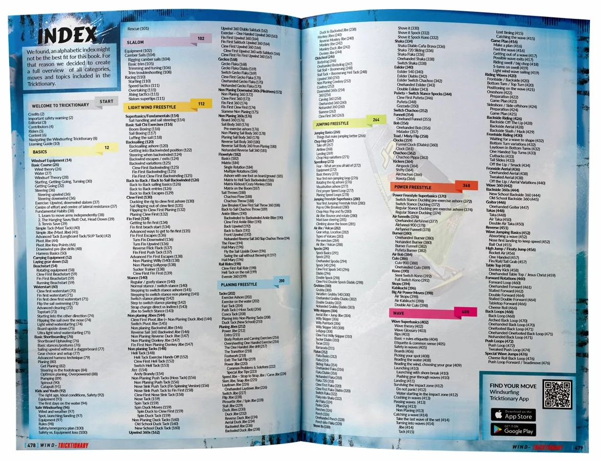 Tricktionary (3, EN): Windsurfing Bible