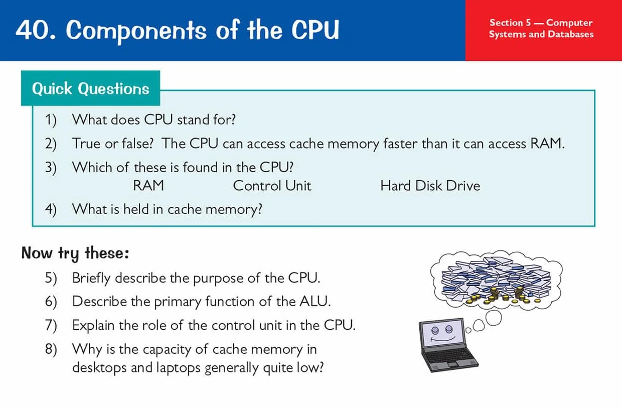 GCSE Computer Science AQA Revision Question Cards
