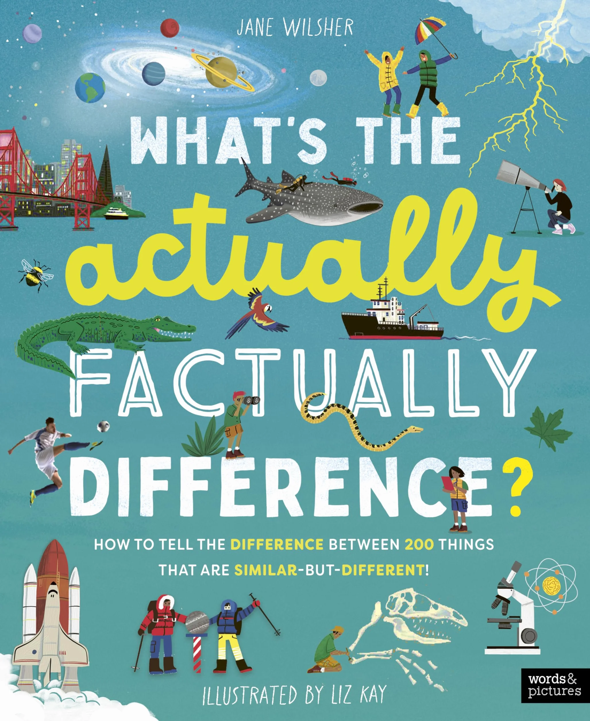 What's the Actually Factually Difference?: How to tell the difference between over 150 things that are similar but different!
