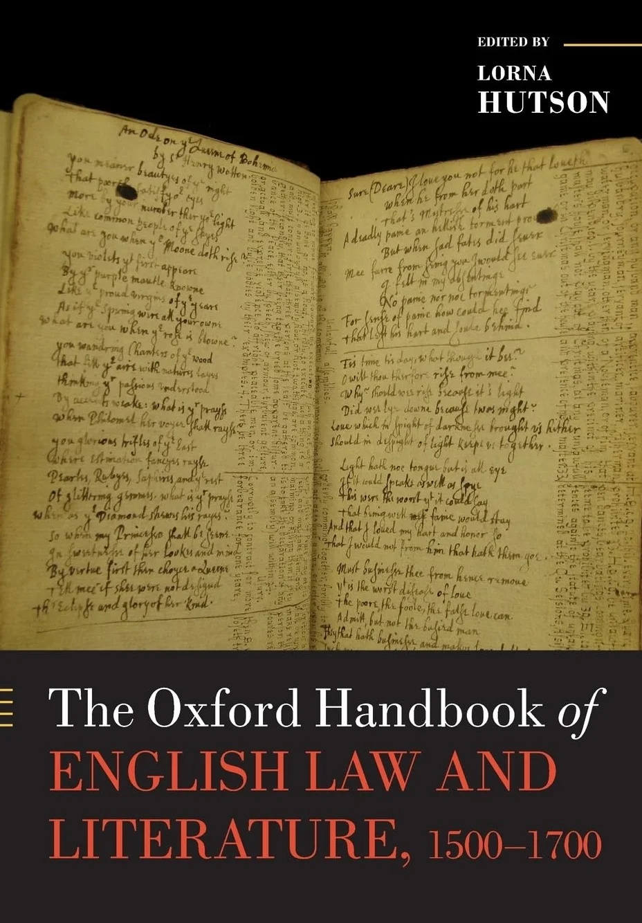 The Oxford Handbook of English Law and Literature, 1500-1700