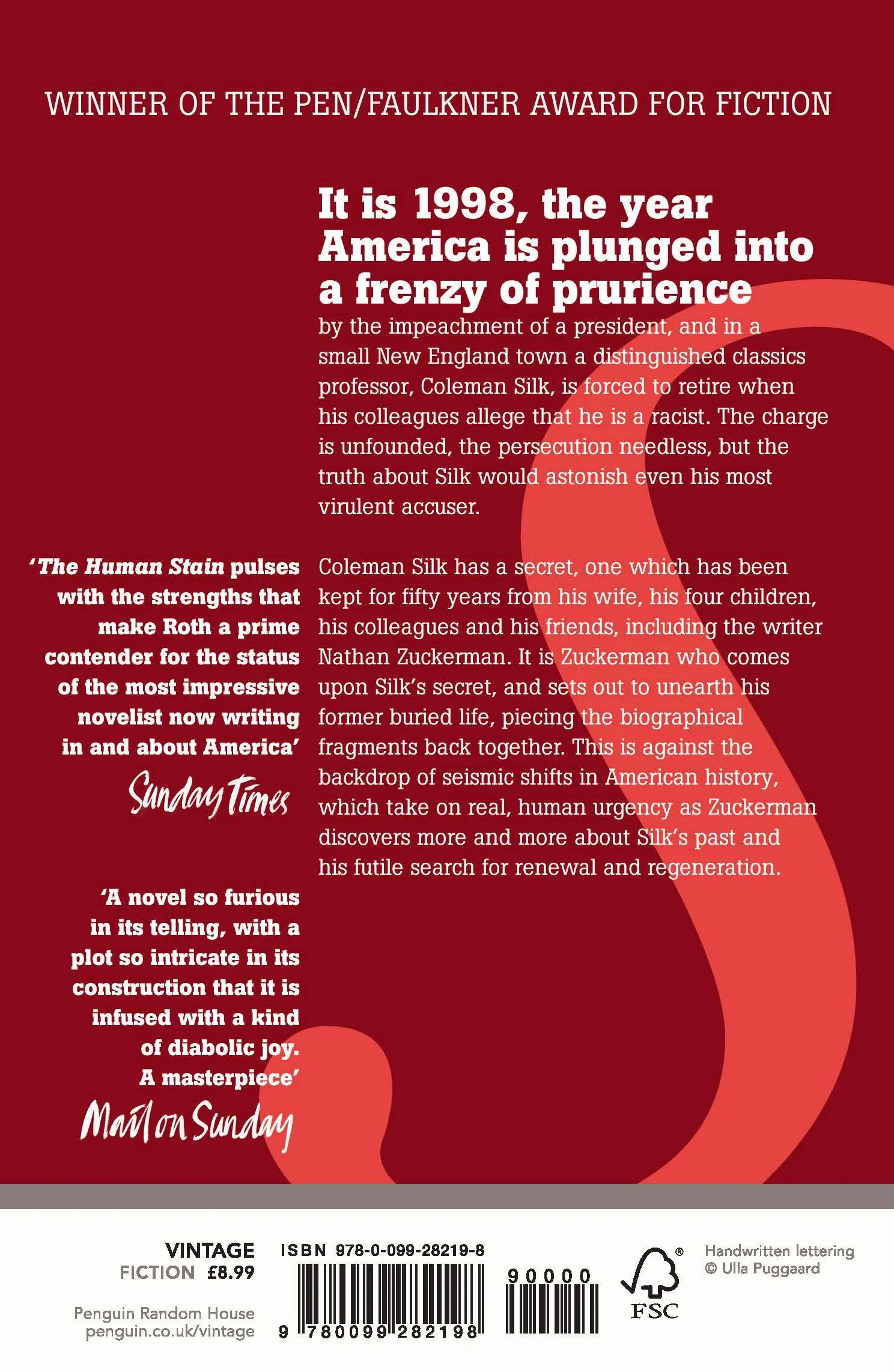The Human Stain: Philip Roth
