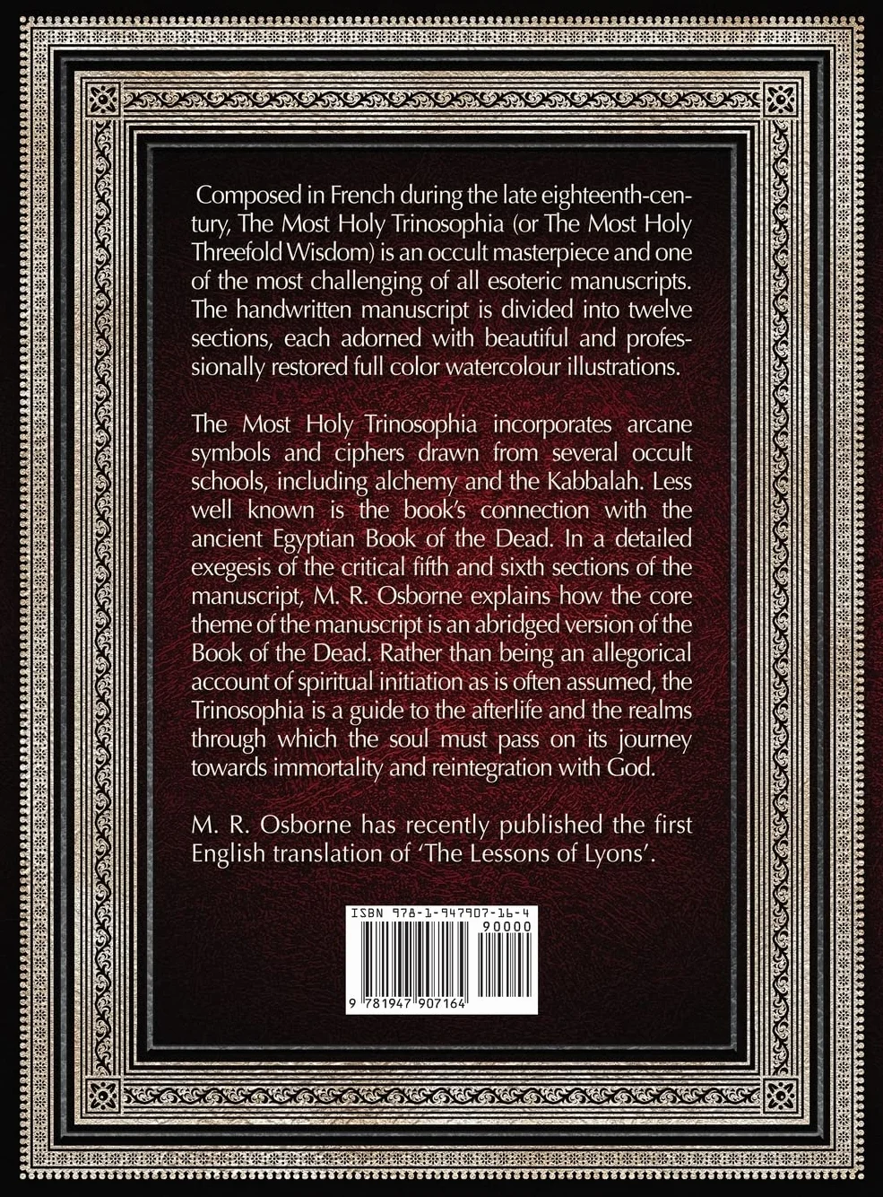 The Most Holy Trinosophia - A Book of the Dead