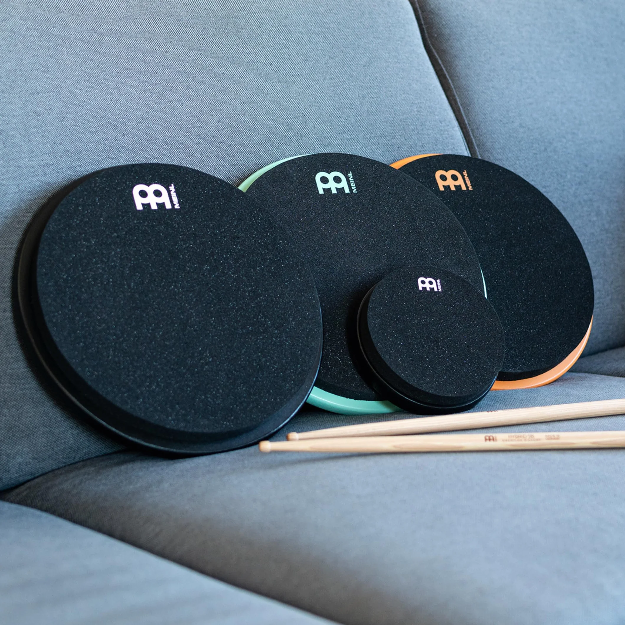 Meinl 12" Marshmallow Pad Black Base