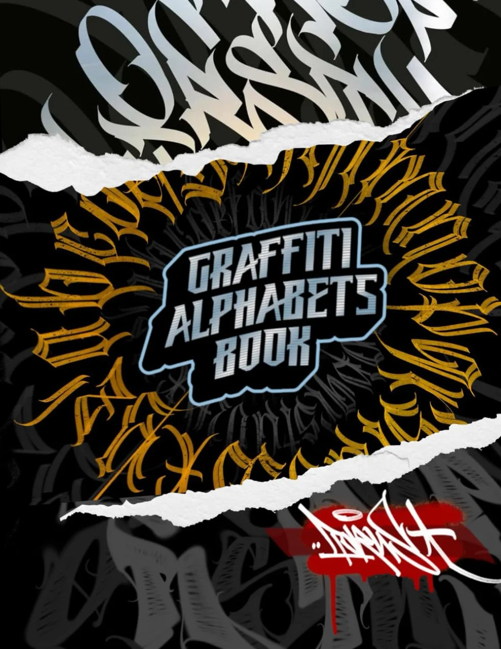Born 2 Write – Graffiti Alphabets Book: Handstyle & Street Lettering Collection by Torus1