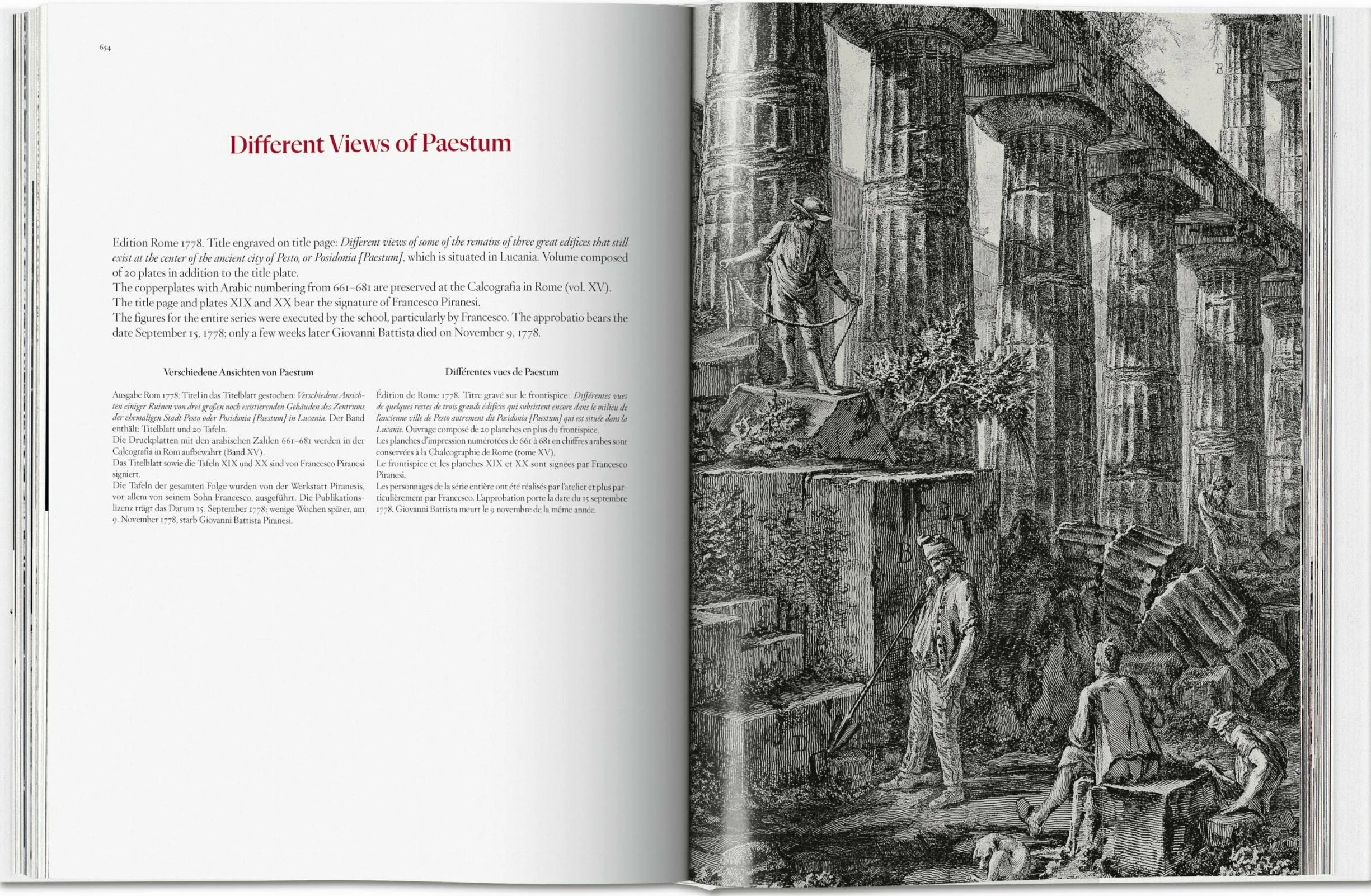 Giiovanni Battista Piranesi: Catalogue raisonné des eaux-fortes: The Complete Etchings