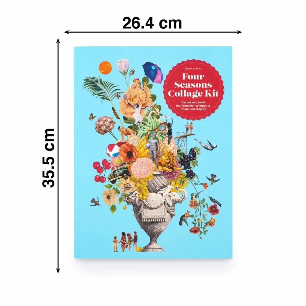 Four Seasons Collage Kit /anglais: Create Four Elegant Collages with the Images in This Surprising Kit