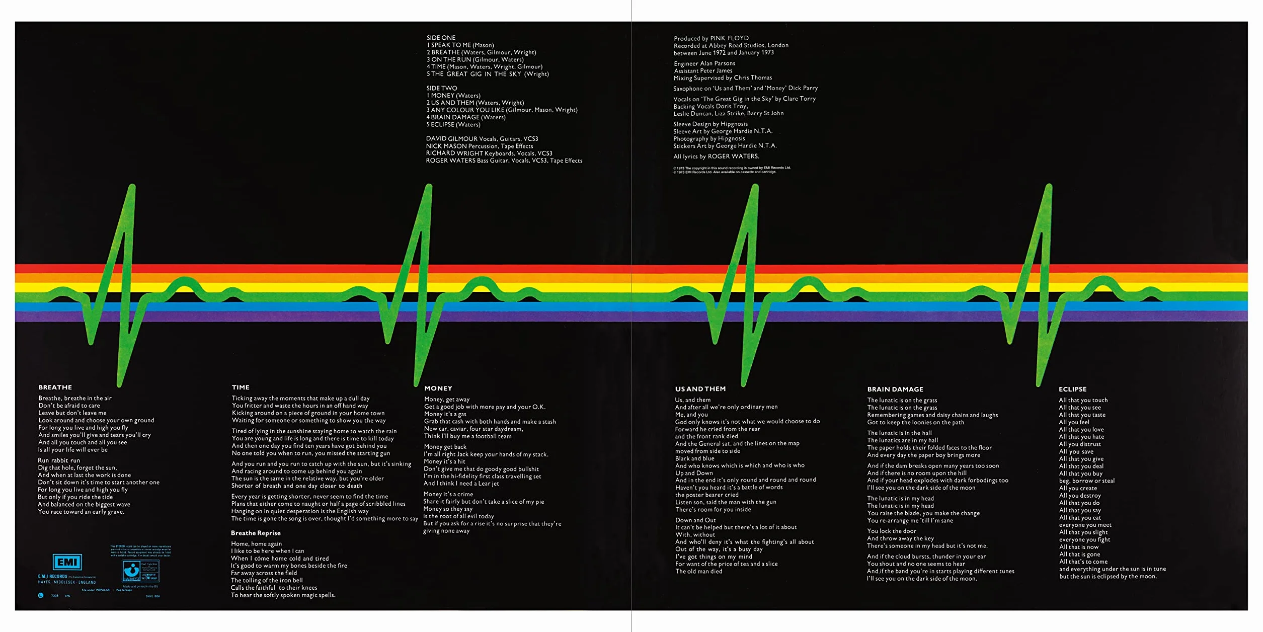 Pink Floyd: The Dark Side Of The Moon /anglais: The Dark Side of the Moon: The Official 50th Anniversary Photobook