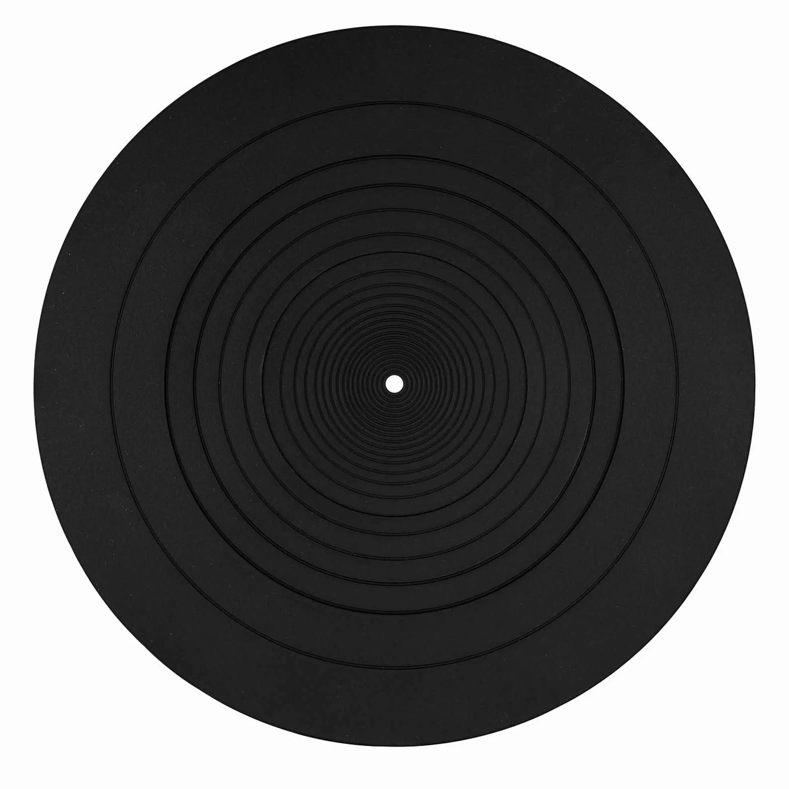 30cm Mata Pod Talerz Gramofonu, Silikonowa Mata do Gramofonu Antystatyczna Antypoślizgowa do Wszystkich Odtwarzaczy Płyt Winylowych LP Domowa Mata do Płyt winylowych Akcesoria Zamienne