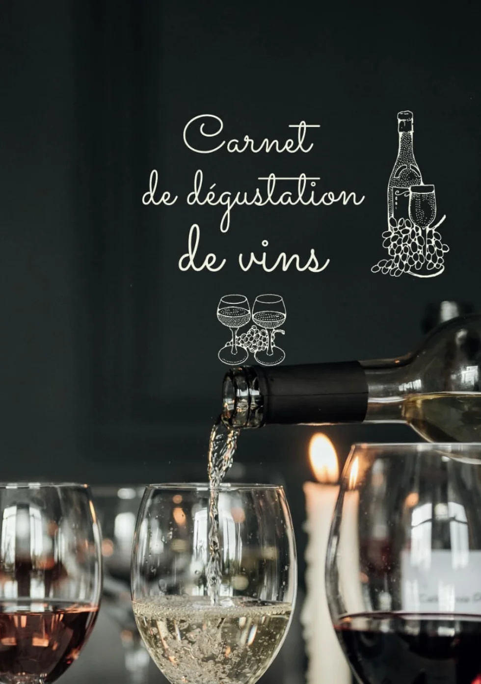 Carnet de dégustation de vins