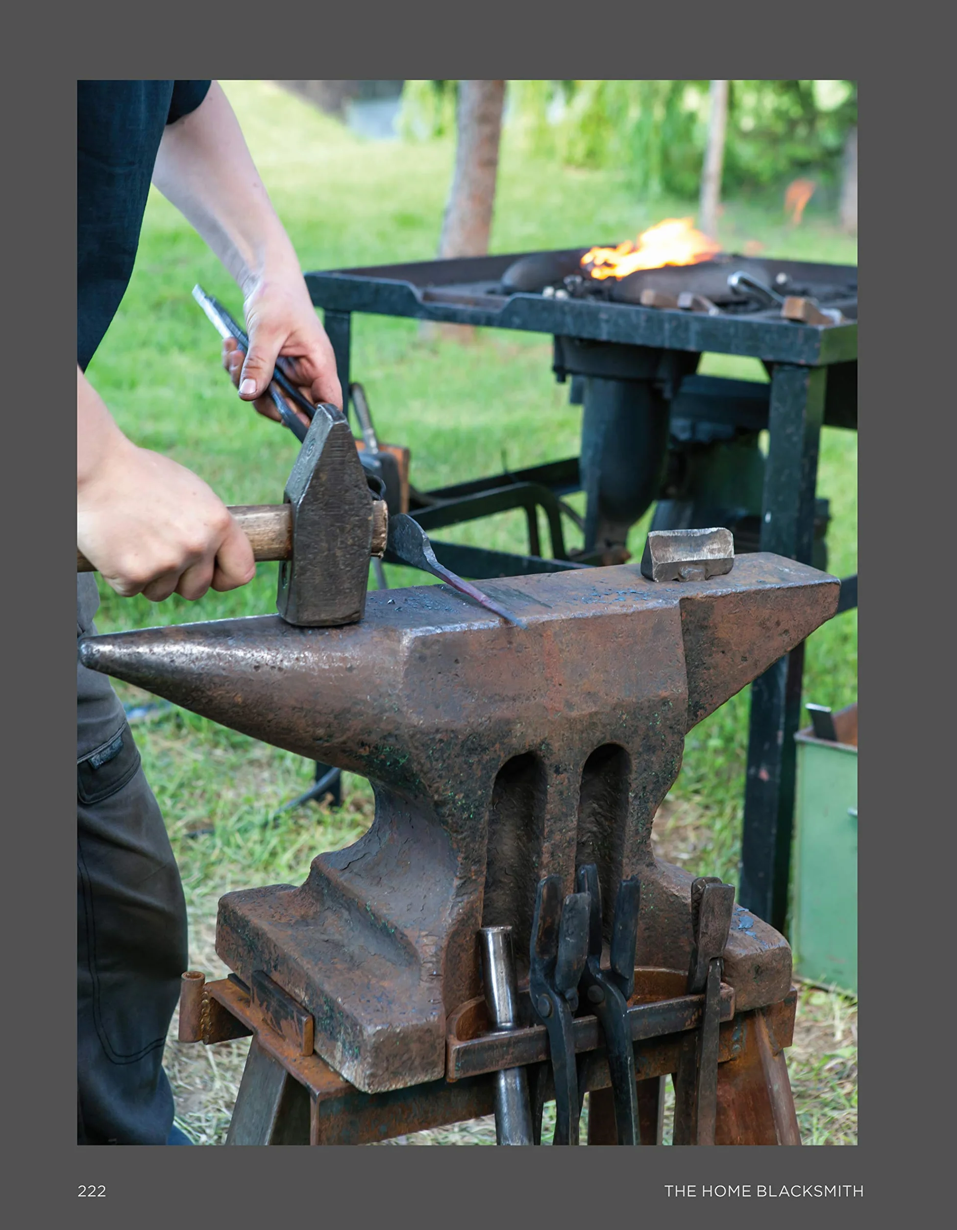 The Home Blacksmith: Tools, Techniques, and 40 Practical Projects for the Home Blacksmith