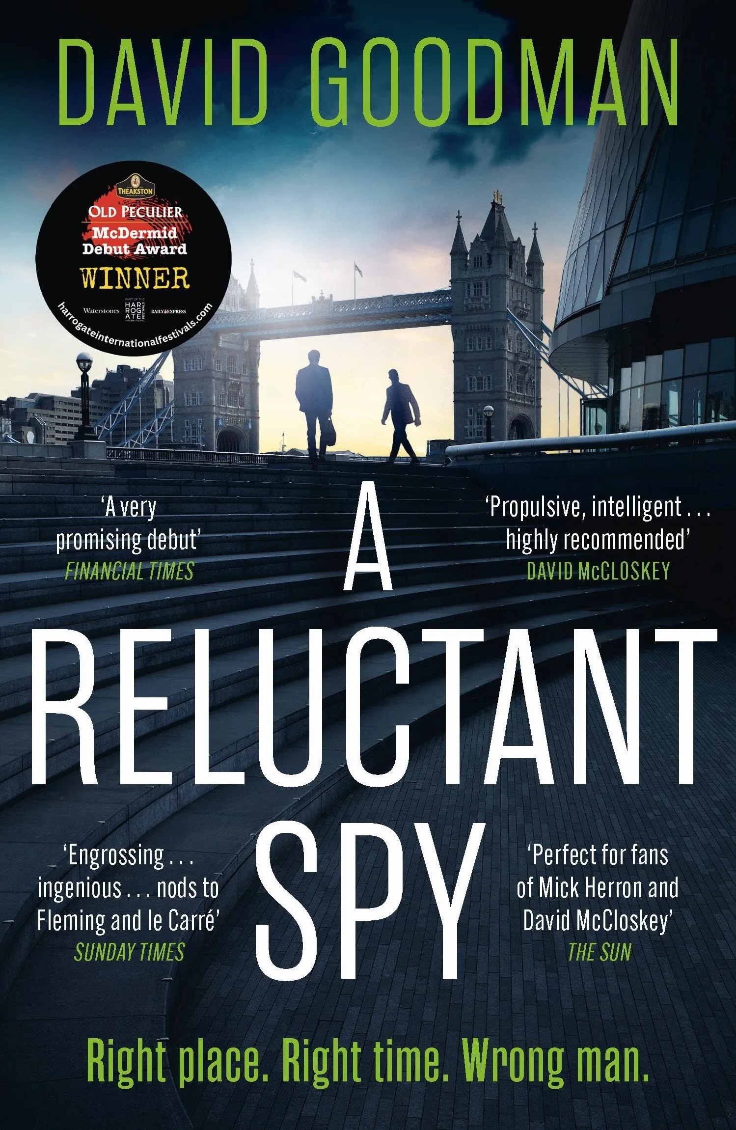 A Reluctant Spy: A Gripping Spy Thriller Debut