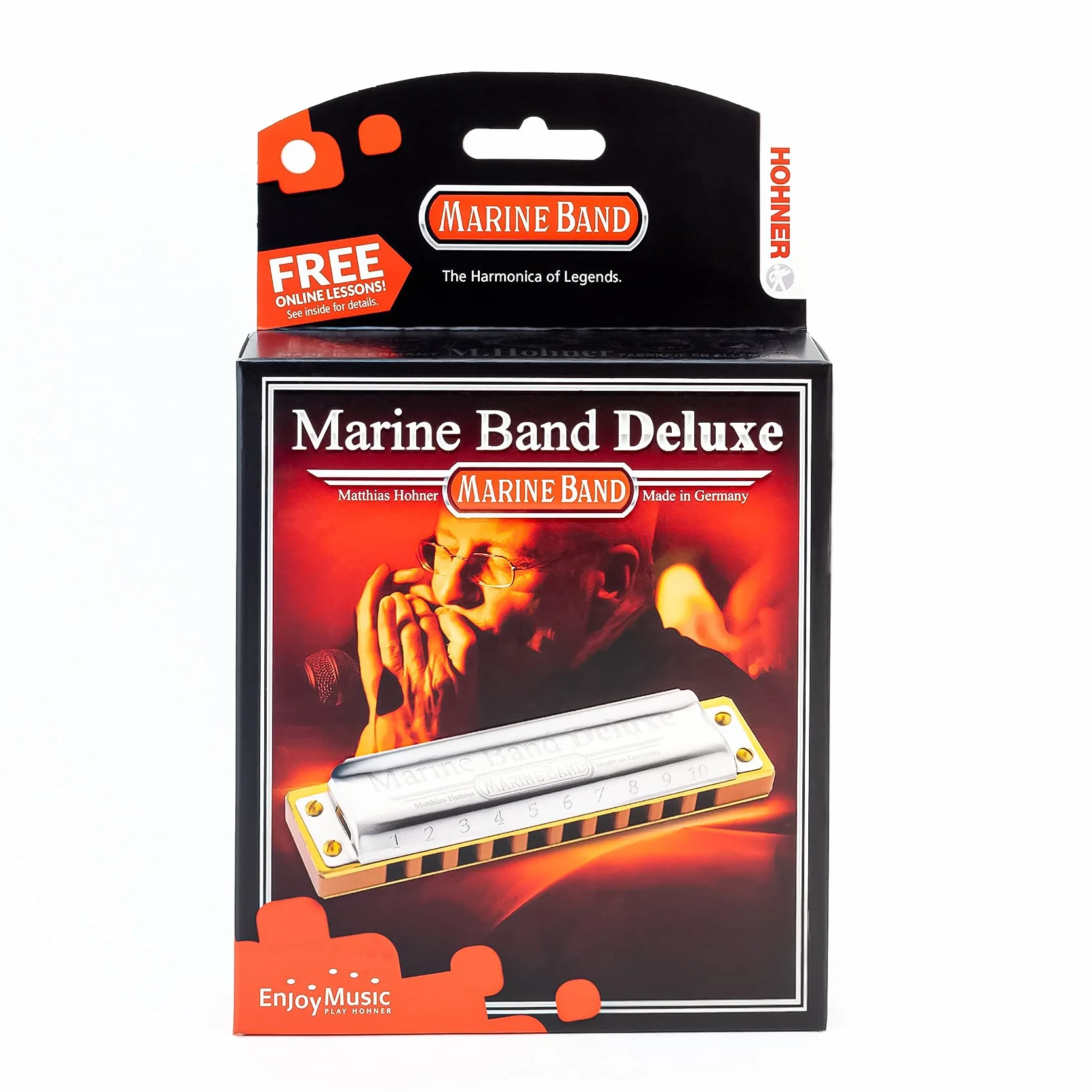 Hohner Marine Band Deluxe Harmonijka M200510 x A