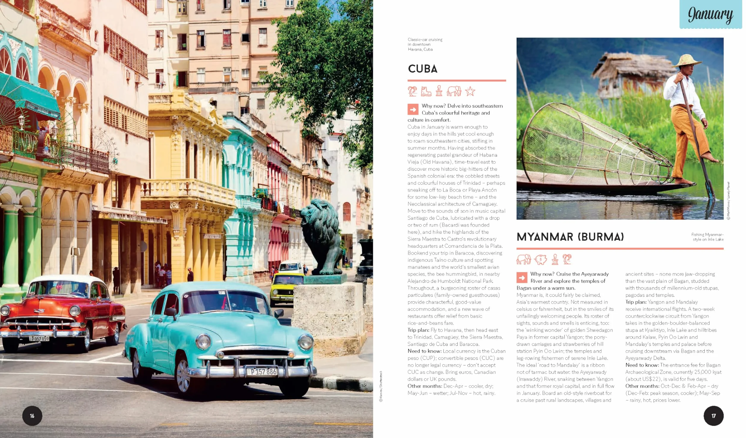 Where to Go When - 2ed - Anglais: The Ultimate Month-By-Month Travel Planner with 300+ Destinations: 2