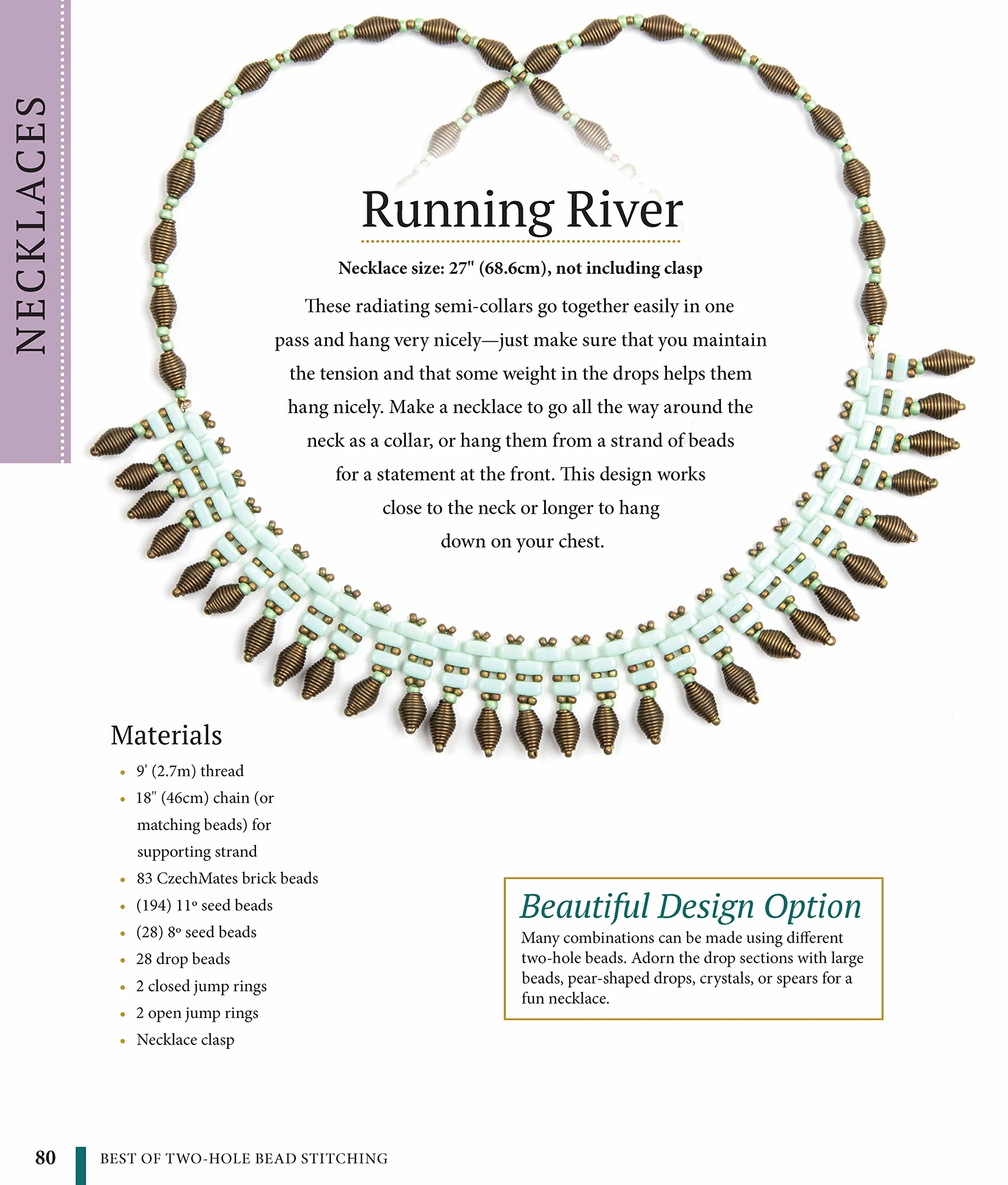 Best of Two-Hole Bead Stitching: Making Beautiful Earrings, Bracelets and Necklaces for a Timeless Jewelry Wardrobe