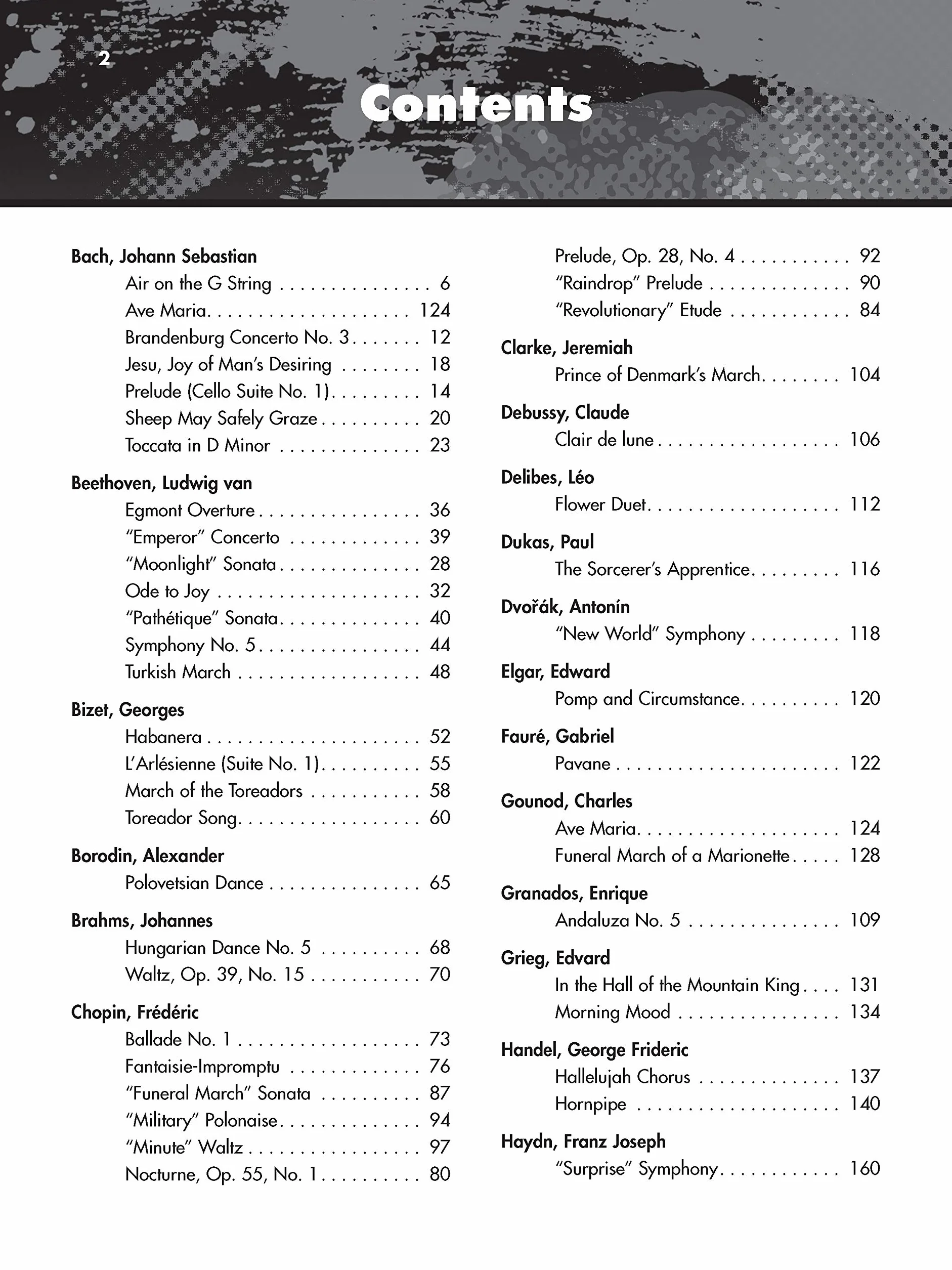 The Giant Book of Classical Sheet Music: Klavier / Piano (Easy)