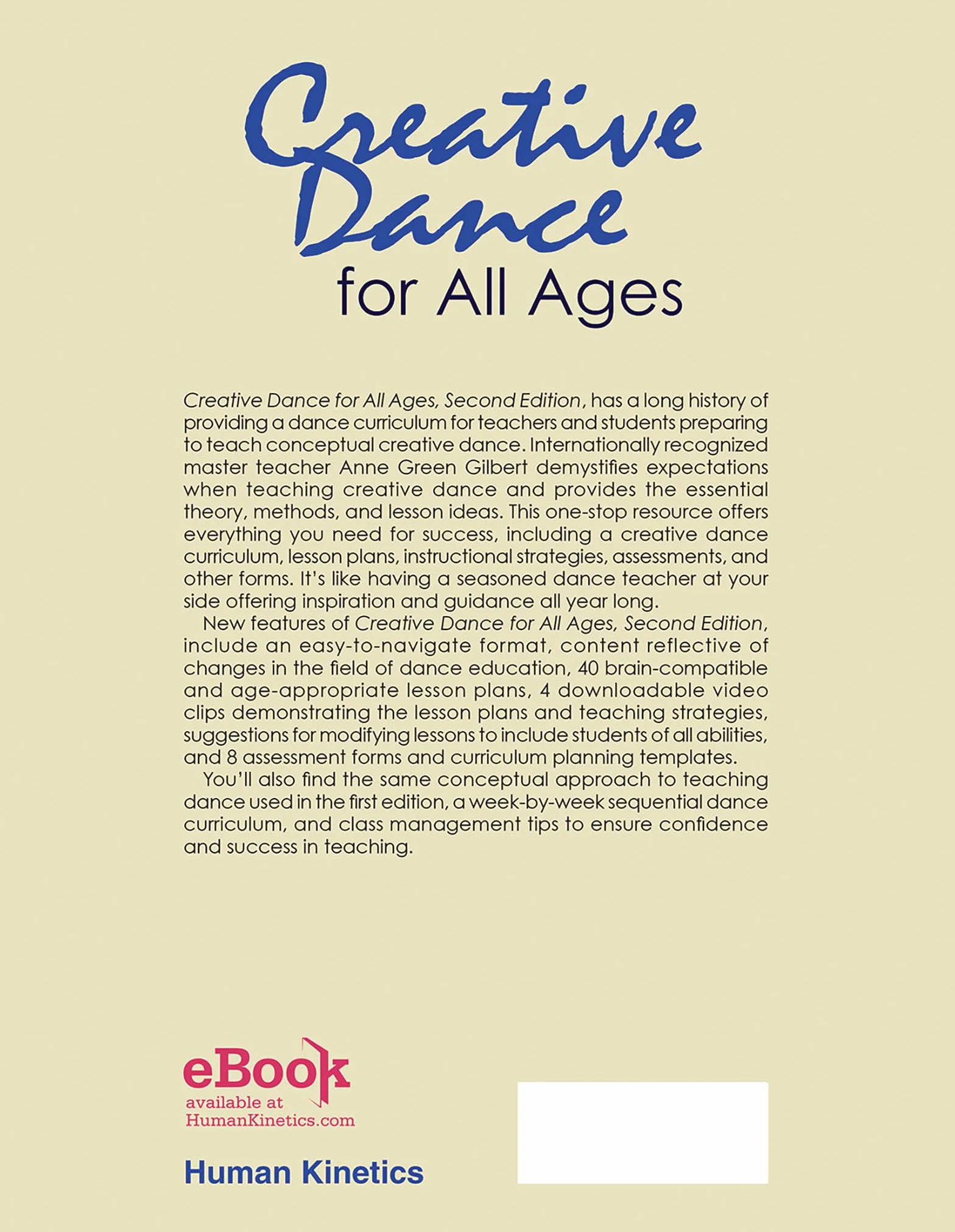 Creative Dance for All Ages: A Conceptual Approach