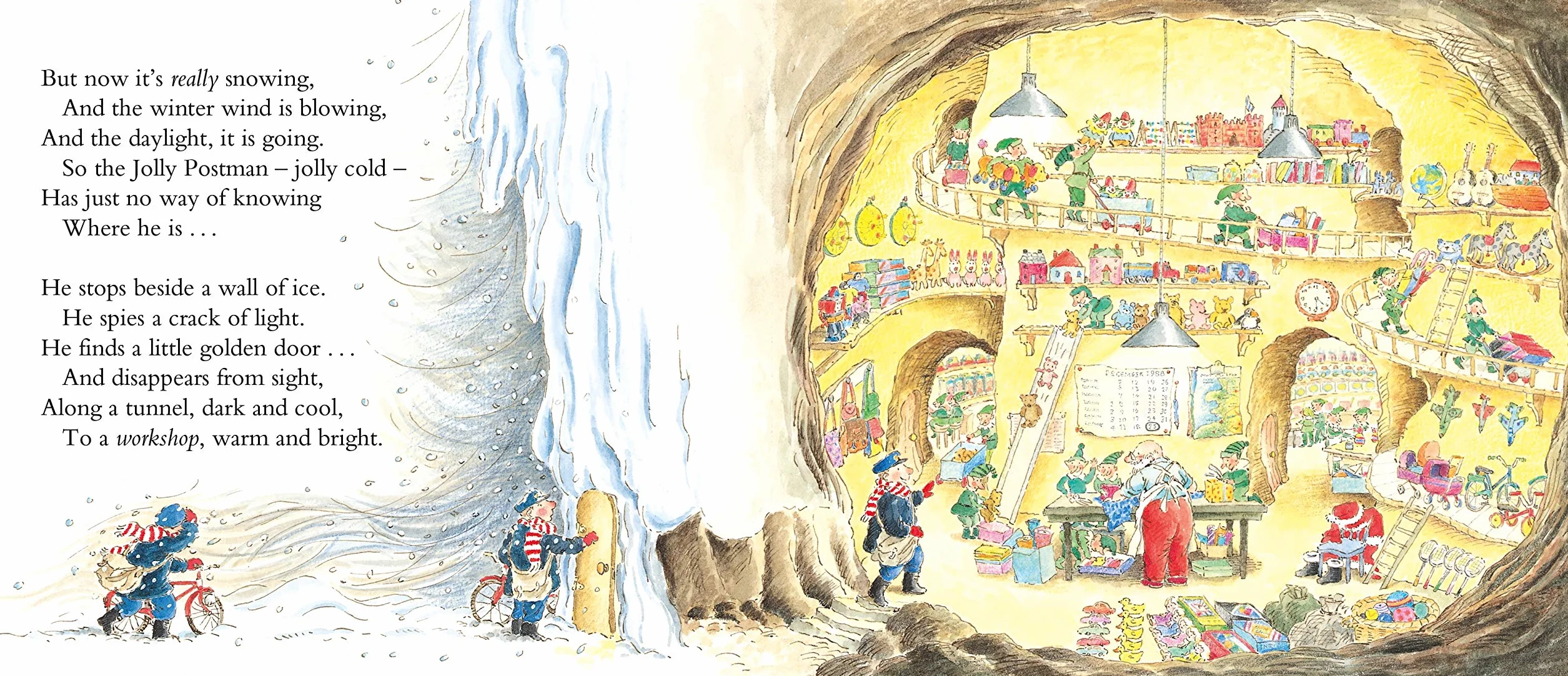 Jolly Christmas Postman: The magical, interactive Christmas classic