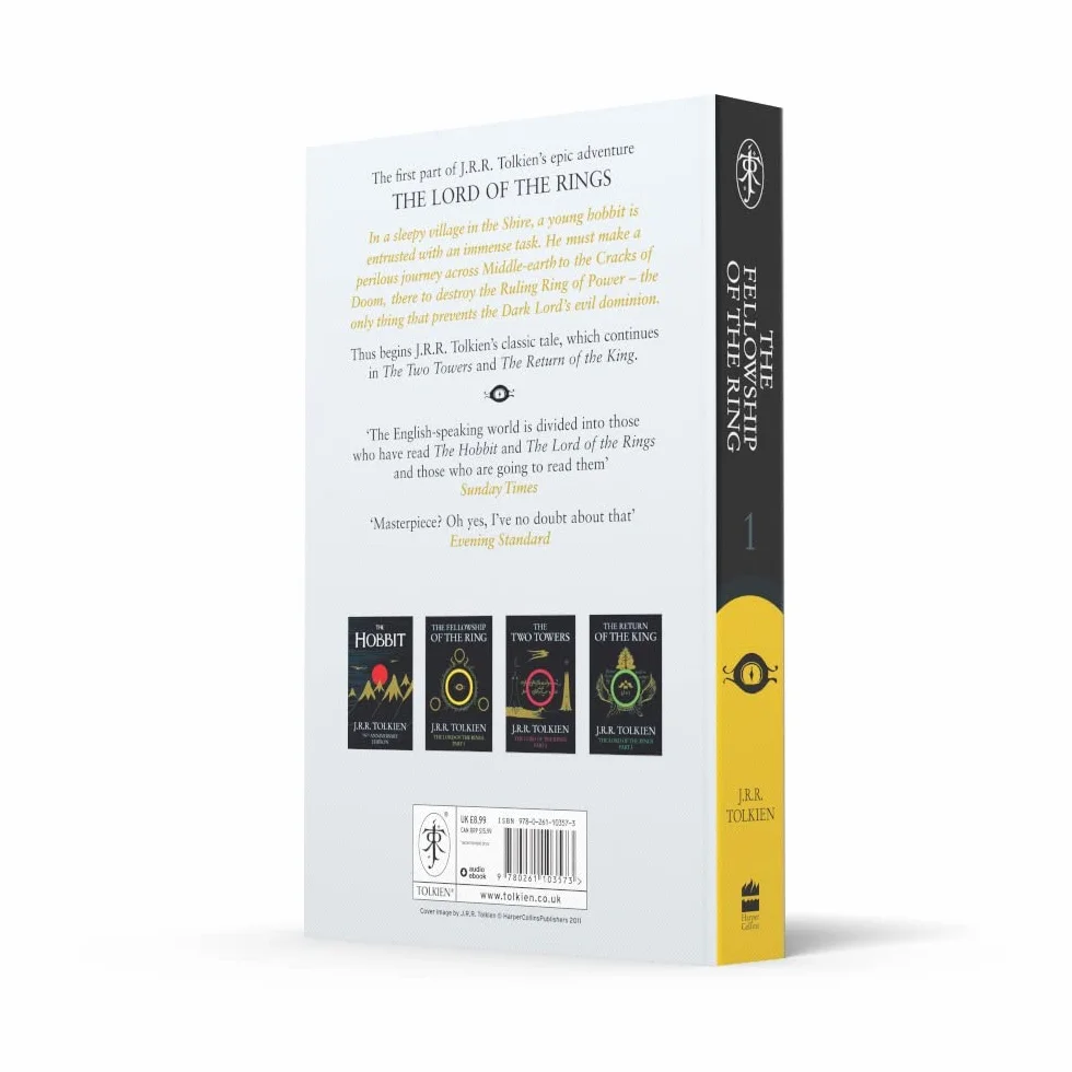 The Fellowship of the Ring: The Classic Bestselling Fantasy Novel: Book 1