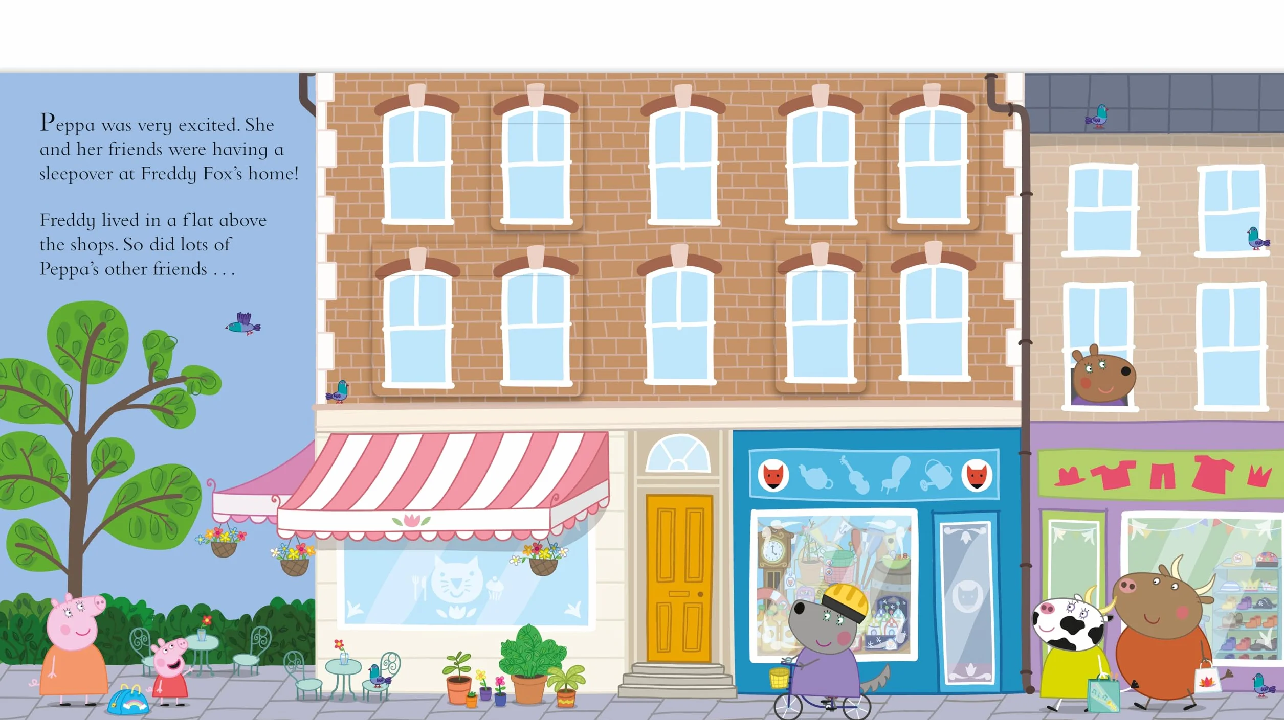 Peppa Pig: Peppa's Sleepover Fun: A lift-the-flap storybook