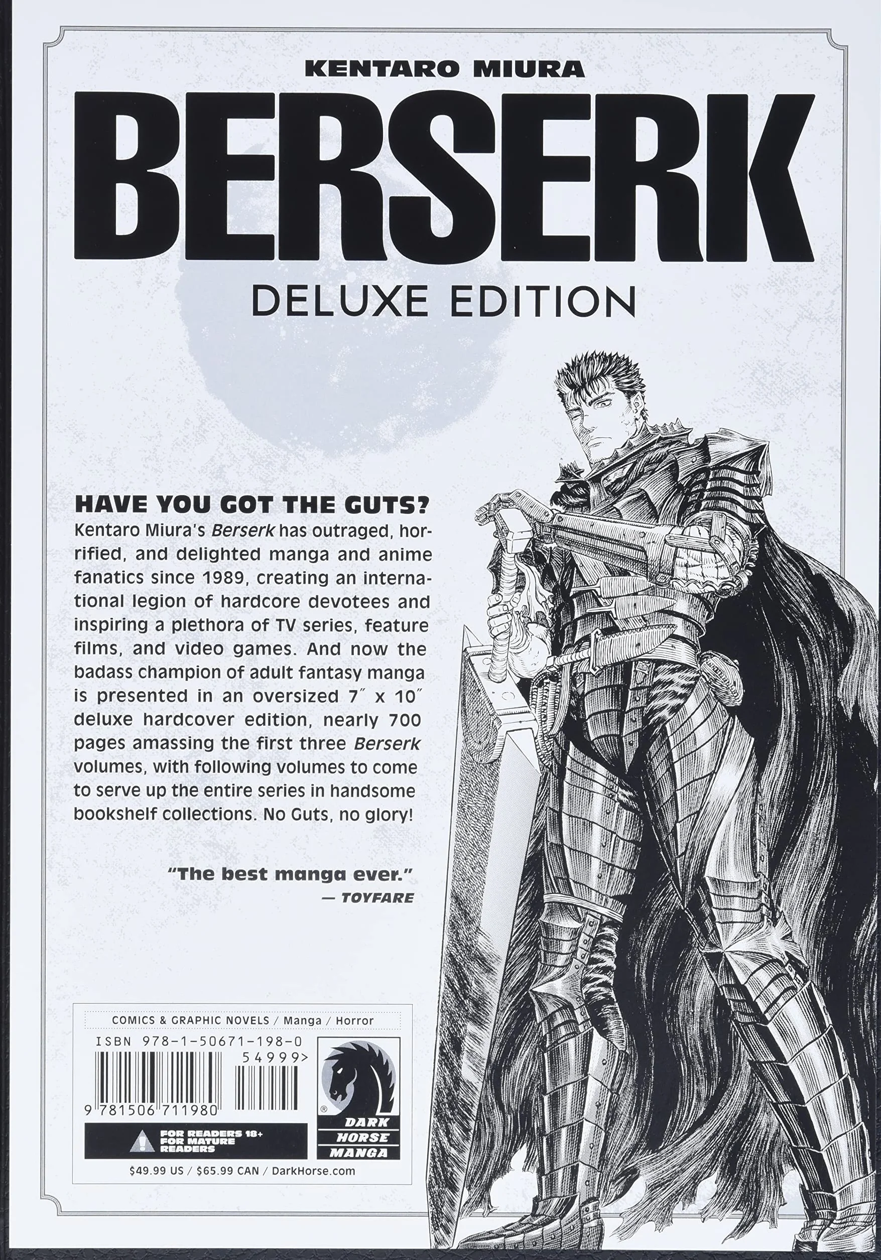 BERSERK DELUXE EDITION HC 01